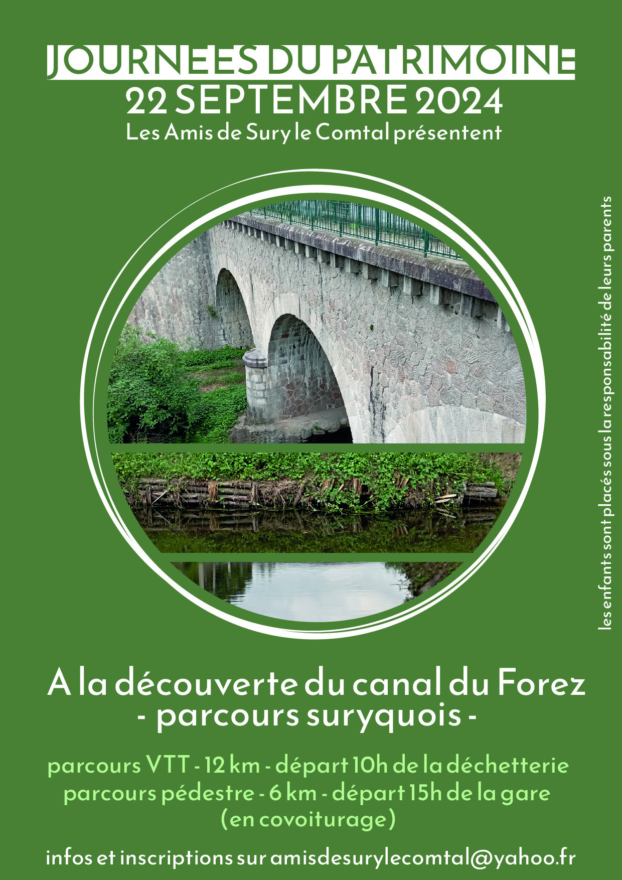 Visite guidée du Canal du Forez