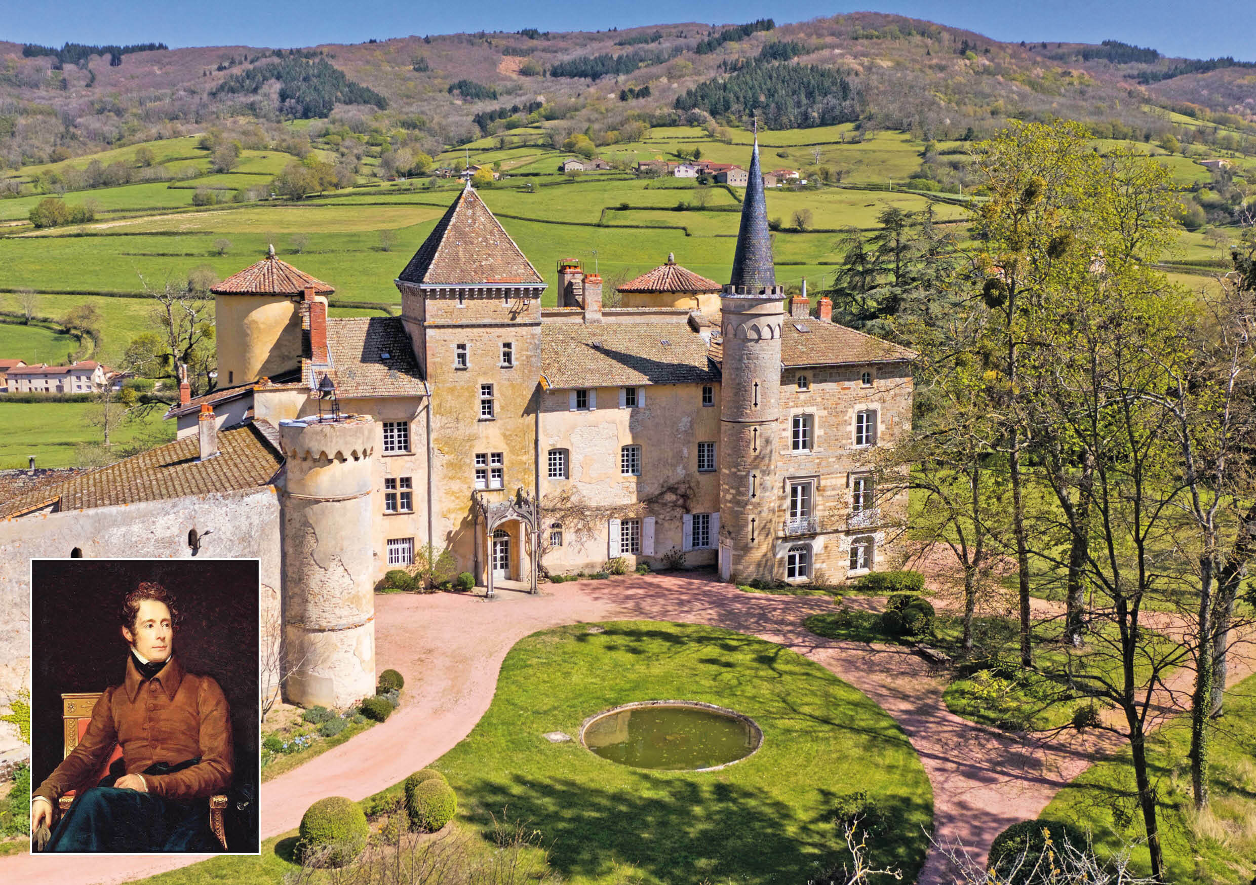 Visite commentée du château de Saint-Point, maison d