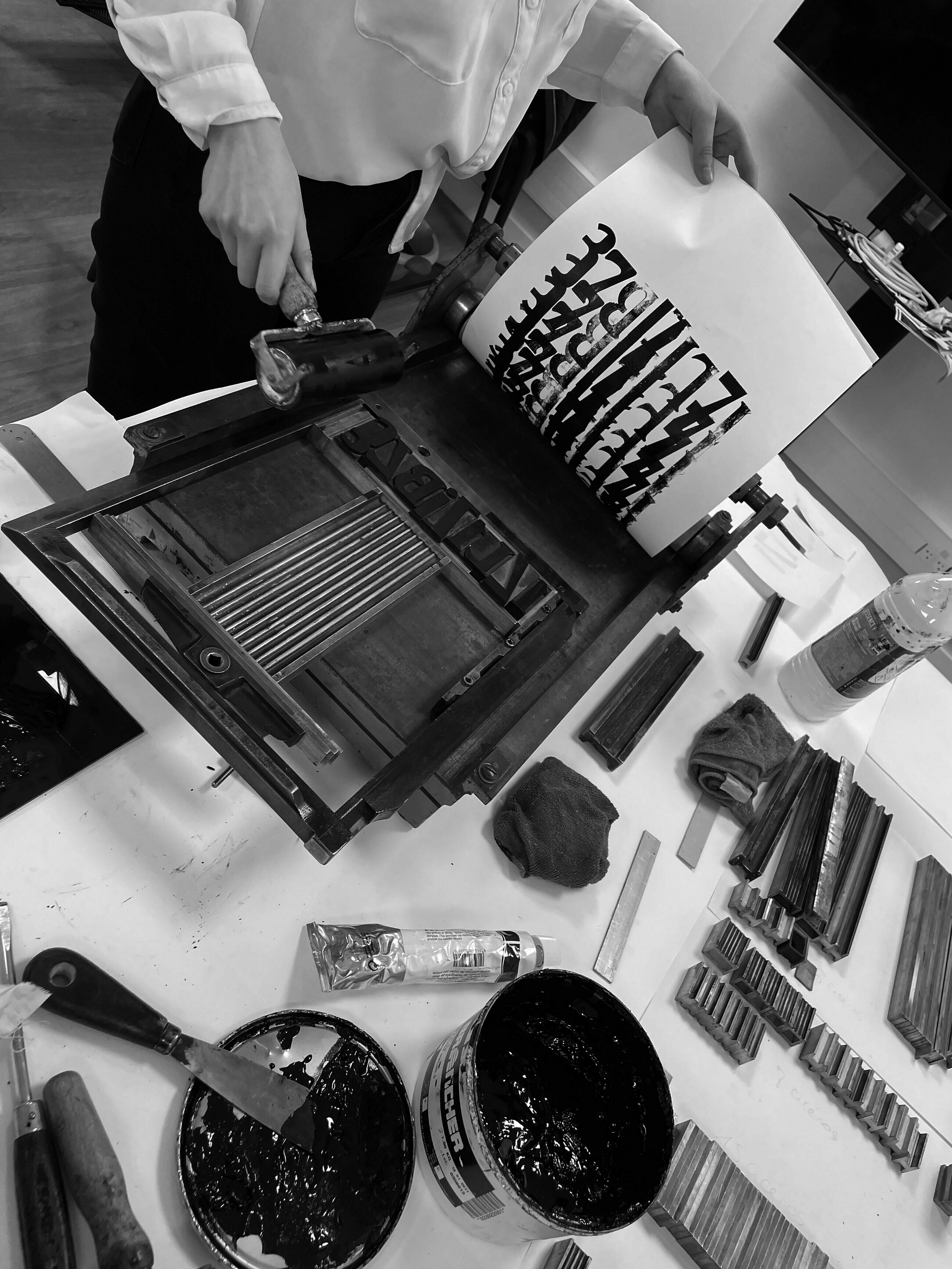 Atelier typographie Du 21 au 22 sept 2024