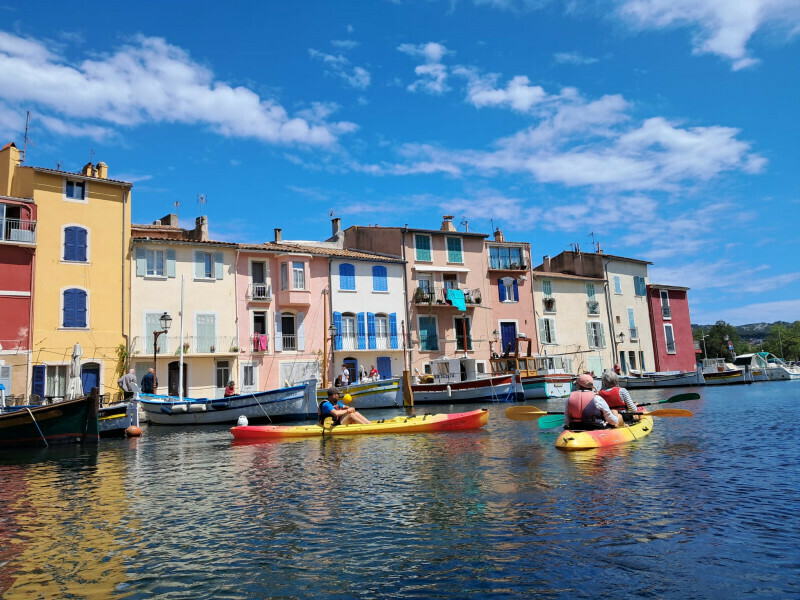 Sortie en kayak sur les canaux de Martigues Le 21 sept 2024