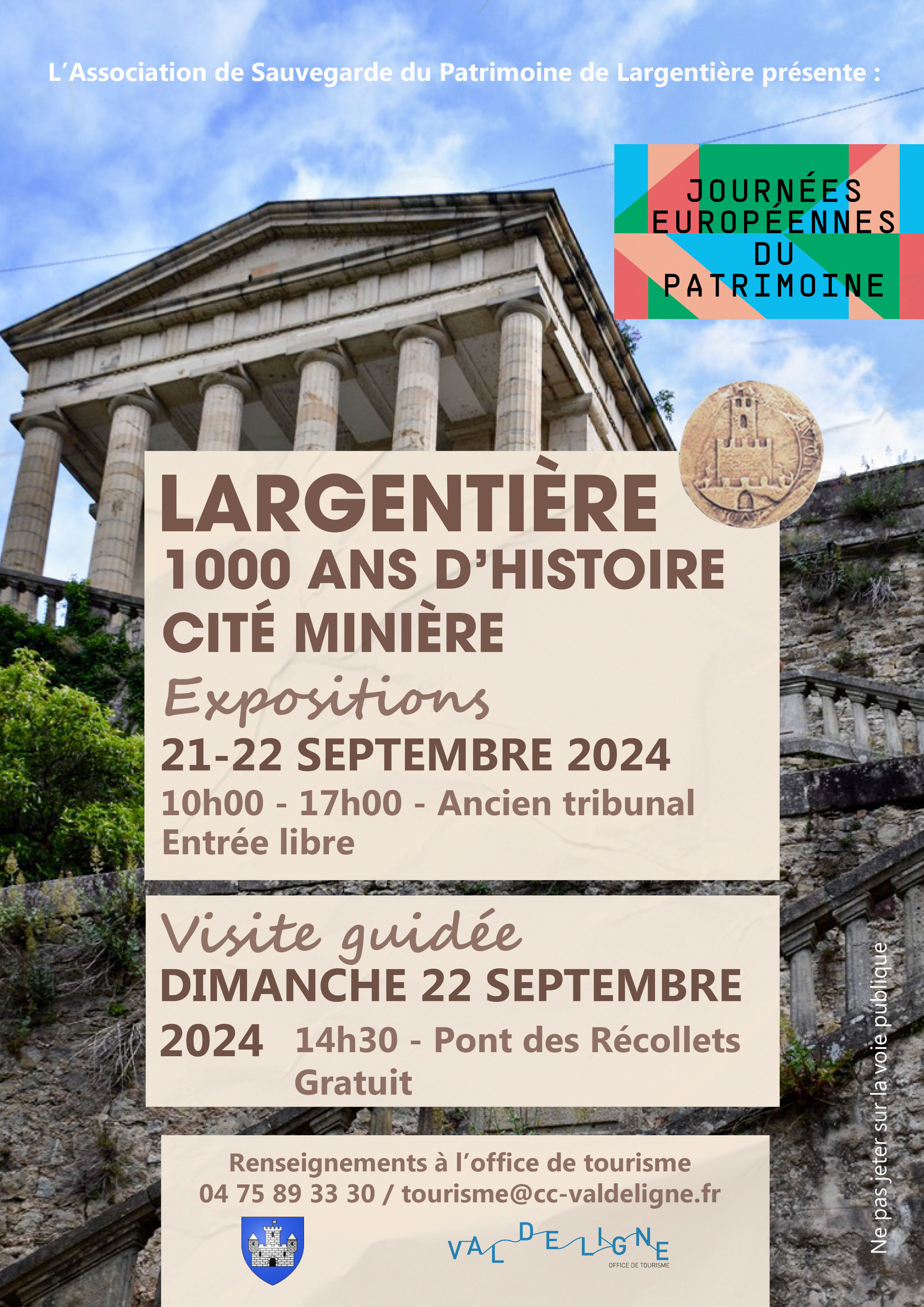 Visite commentée de la cité médiévale... Le 22 sept 2024