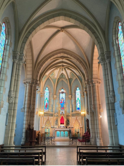 Visite de la chapelle de l