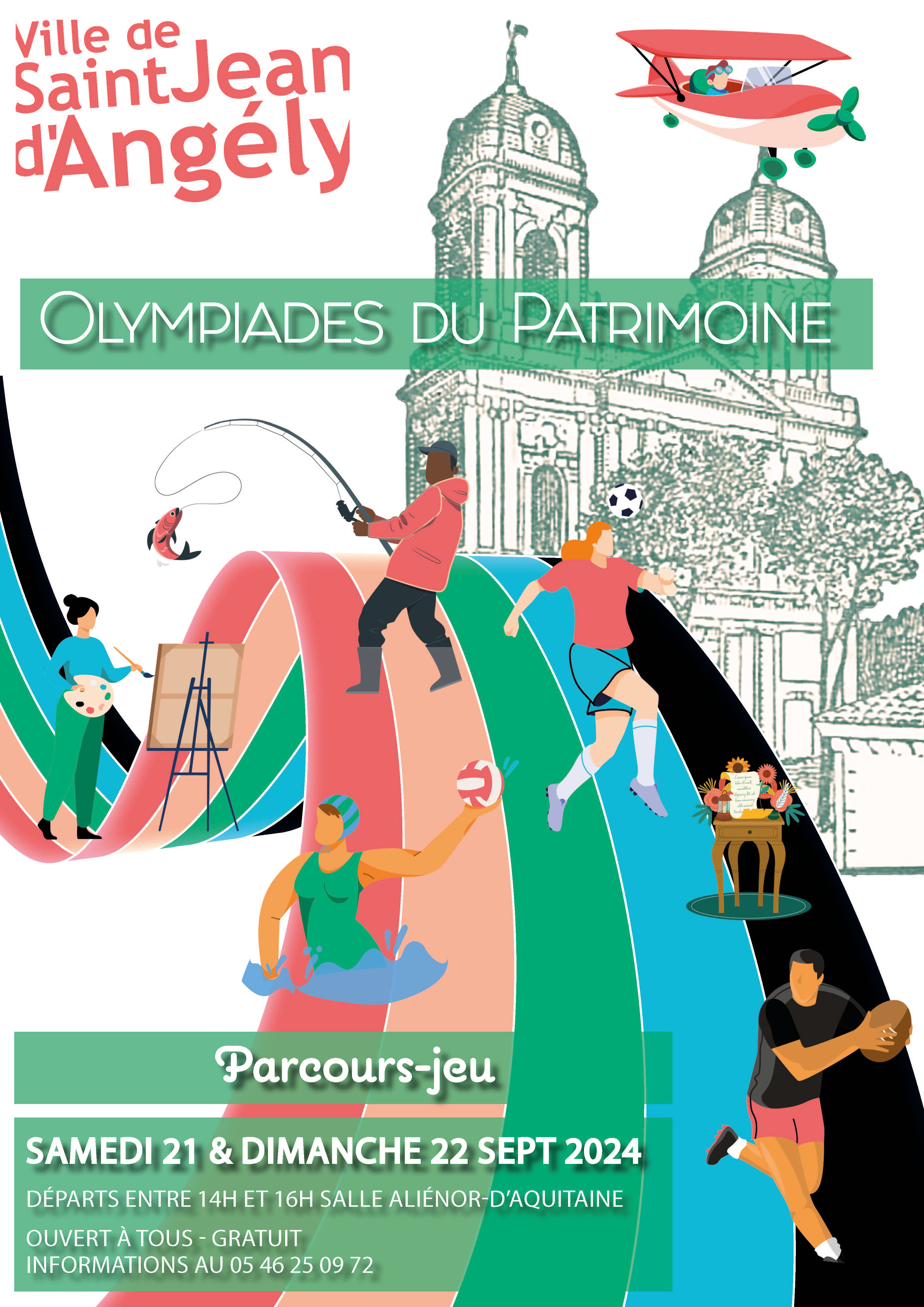 Les olympiades du patrimoine Du 21 au 22 sept 2024