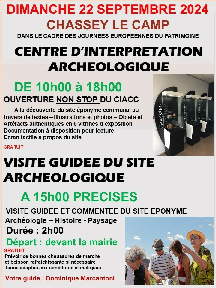 Visite guidée du site archéologique de Chassey-le-Camp