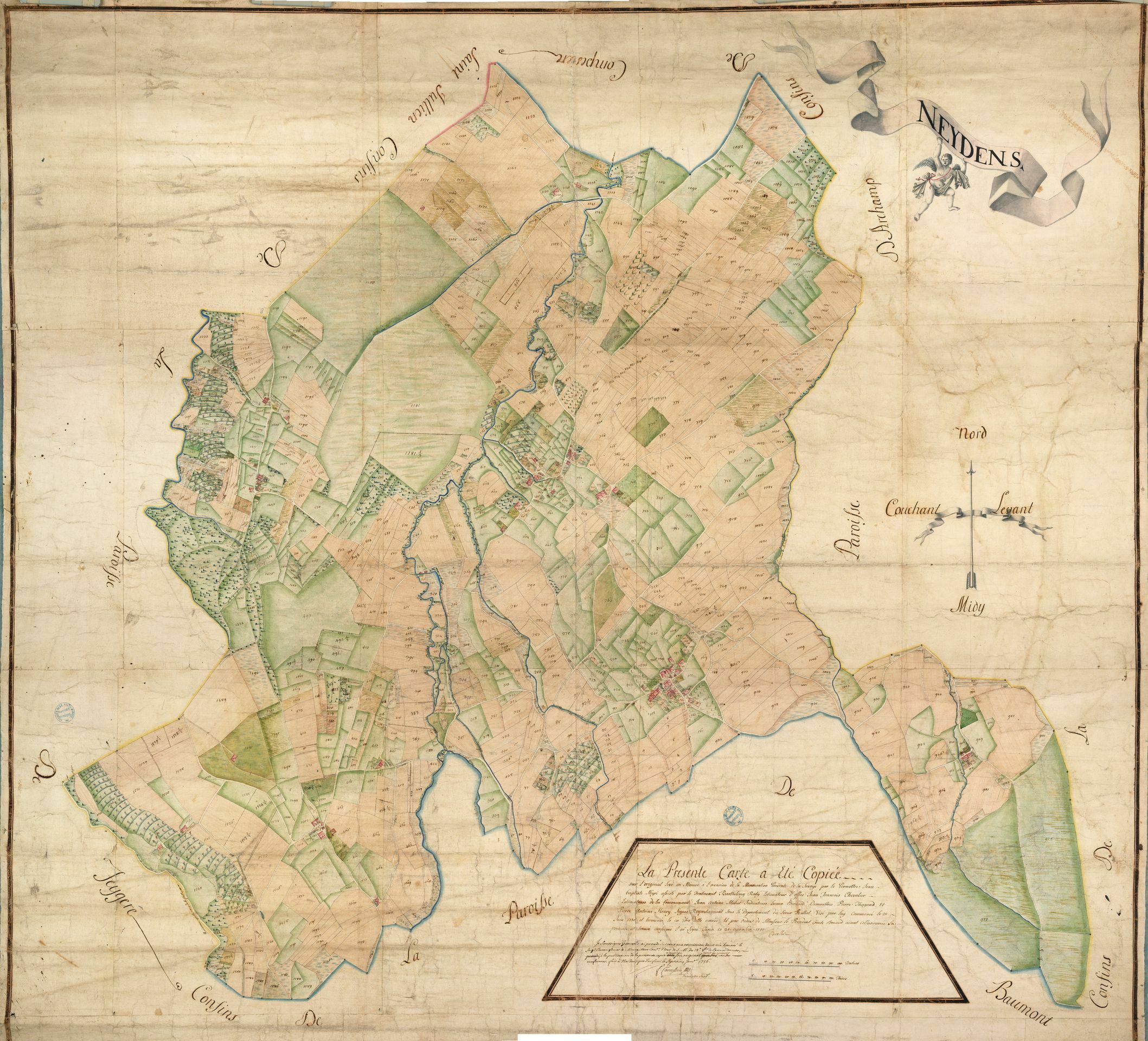 Les mappes sardes (cadastre du XVIIIe siècle)