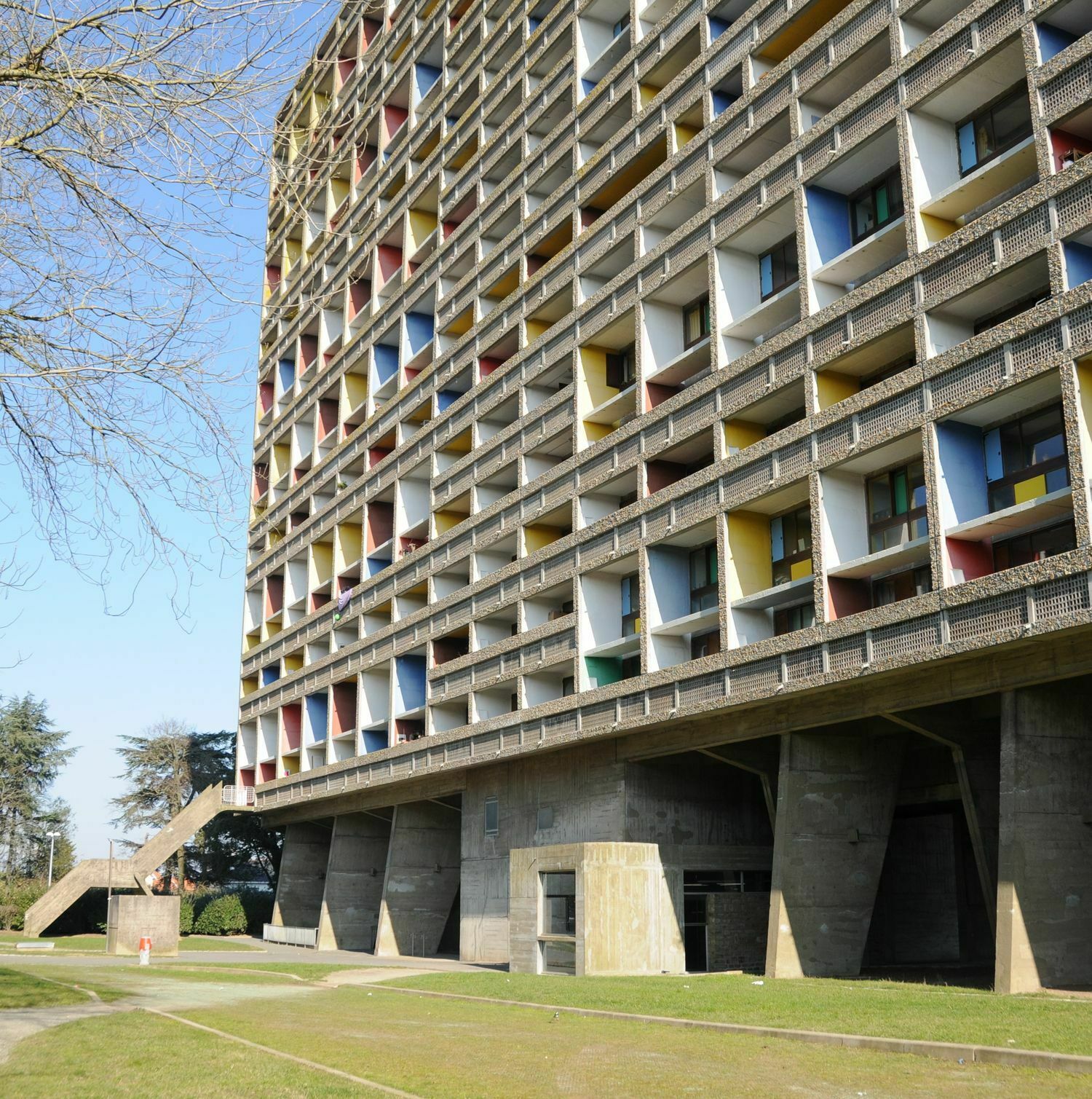 Visite de la Maison Radieuse - Le Corbusier