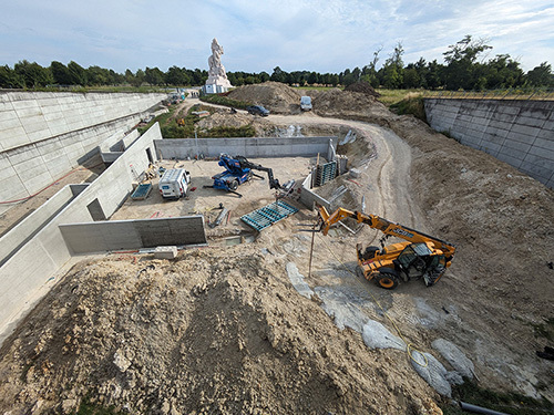 Focus sur la future tranchée pédagogique Du 21 au 22 sept 2024