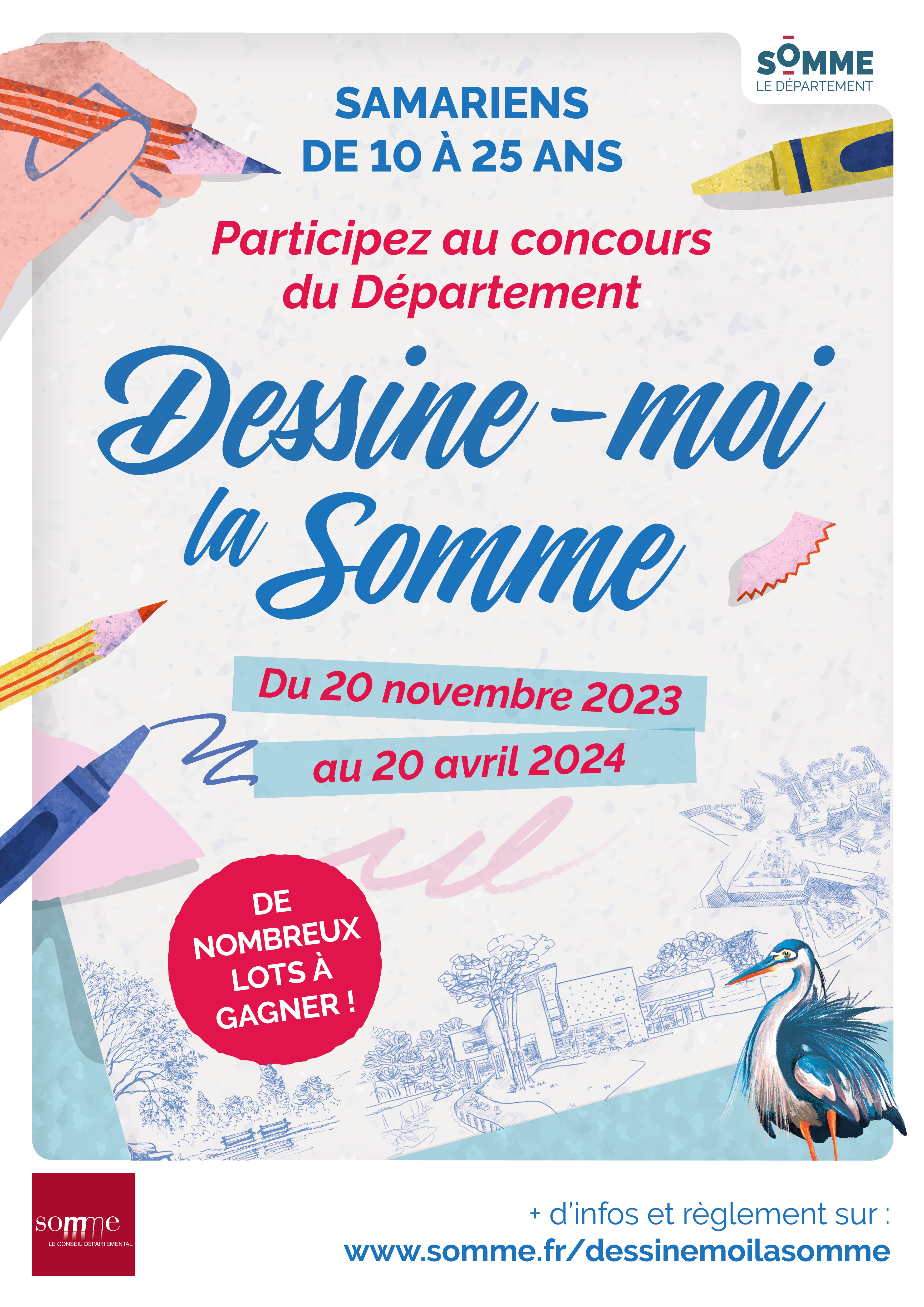 Exposition du concours "Dessine-moi... la Somme" Du 21 au 22 sept 2024