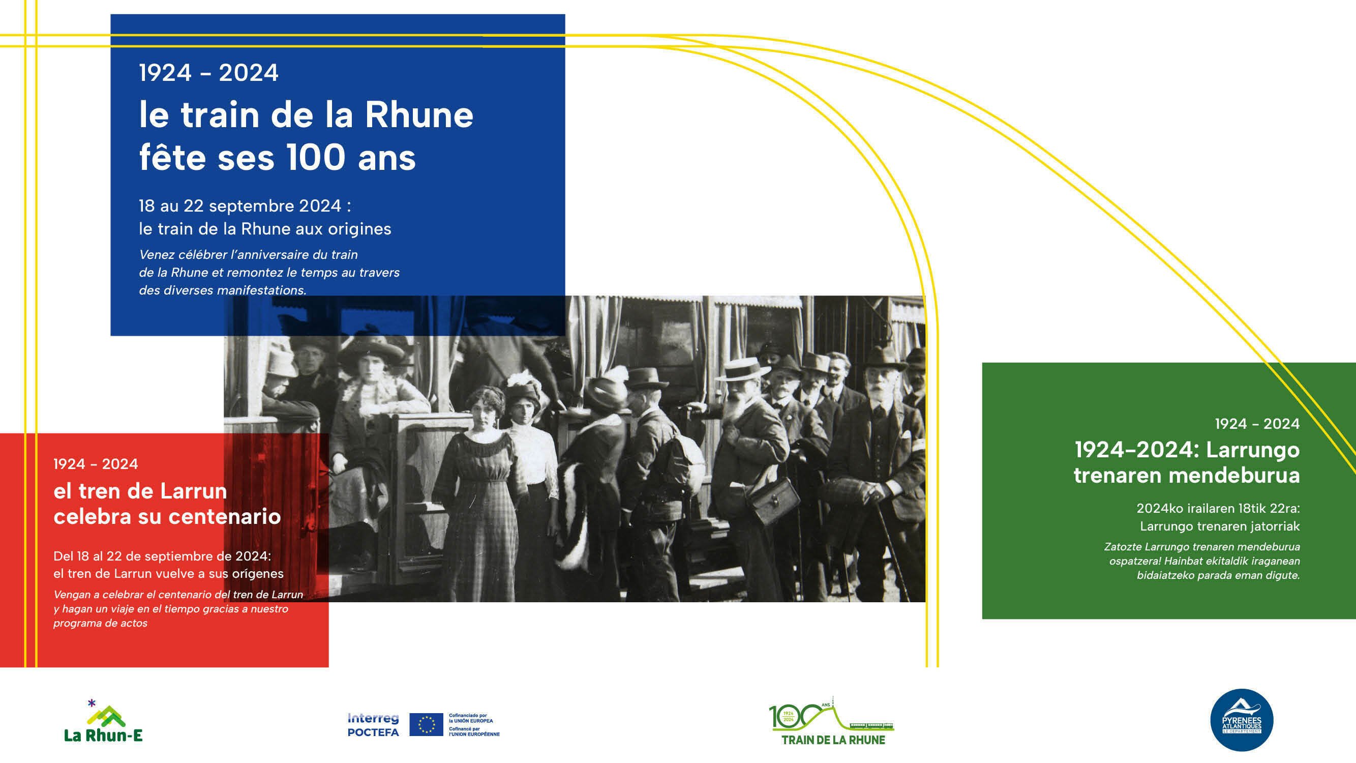 Le train de la Rhune fête ses 100 ans Le 22 sept 2024