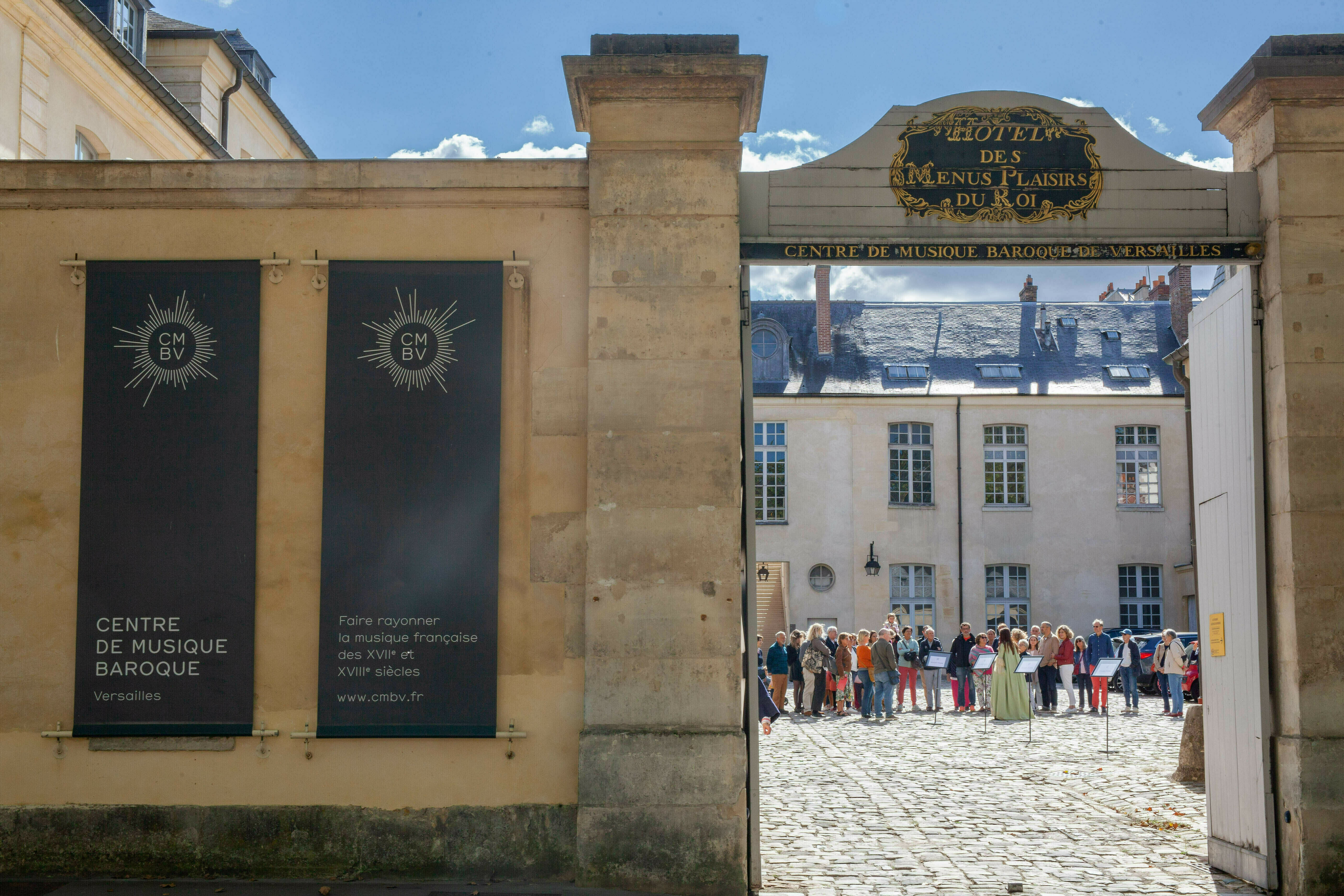 Visite guidée du Centre de musique baroque de Versailles