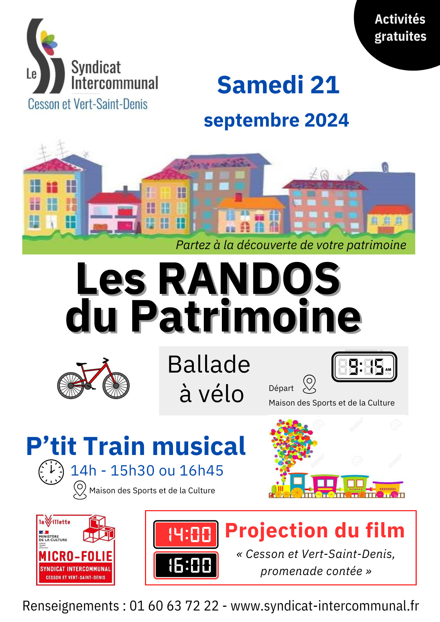 Les randos du patrimoine Le 21 sept 2024