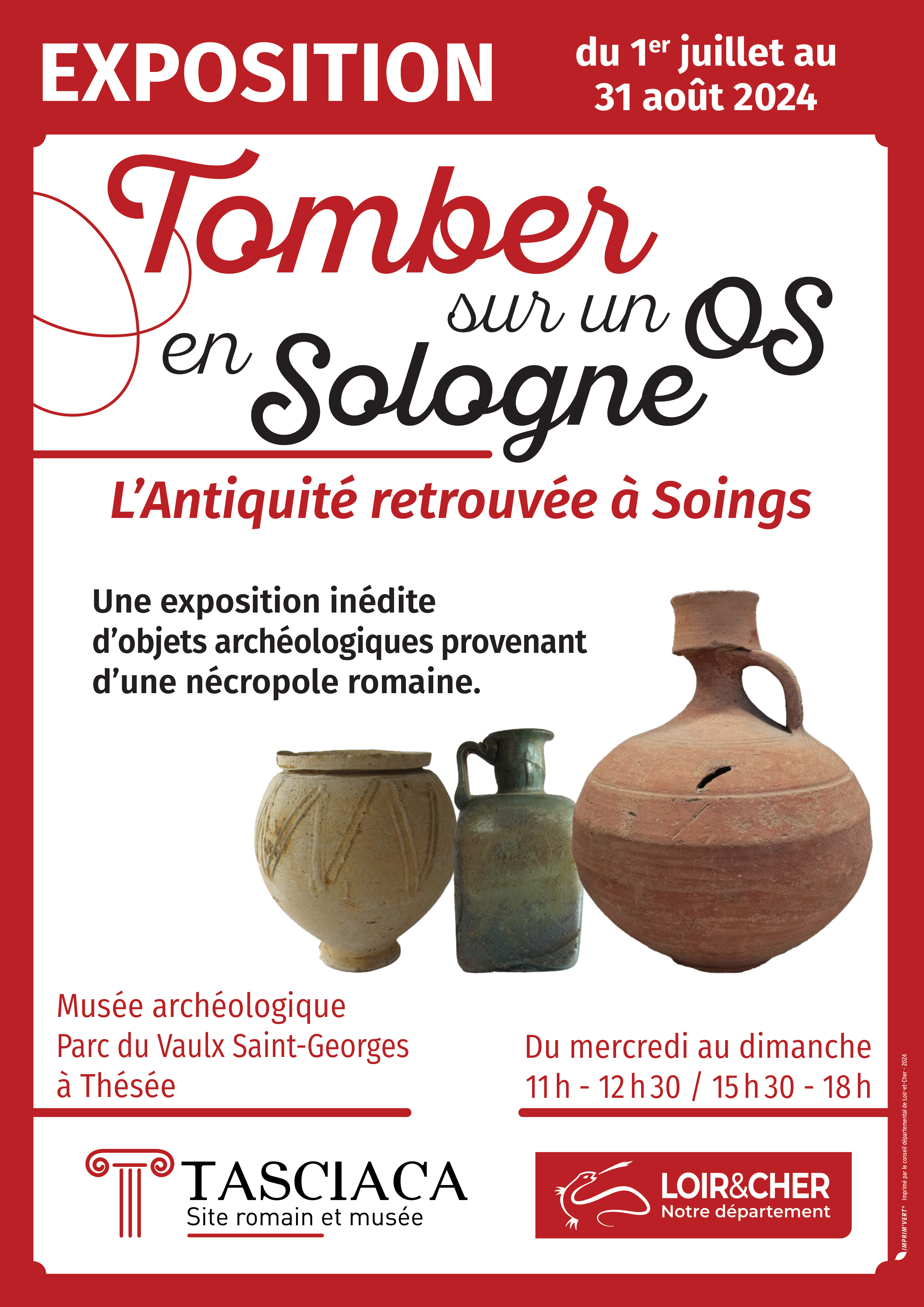 Exposition : Tomber sur un os en Sologne. L