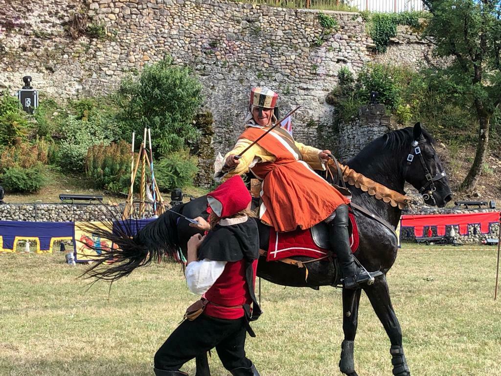 Spectacle de combat médiéval à pied et à... Le 22 sept 2024