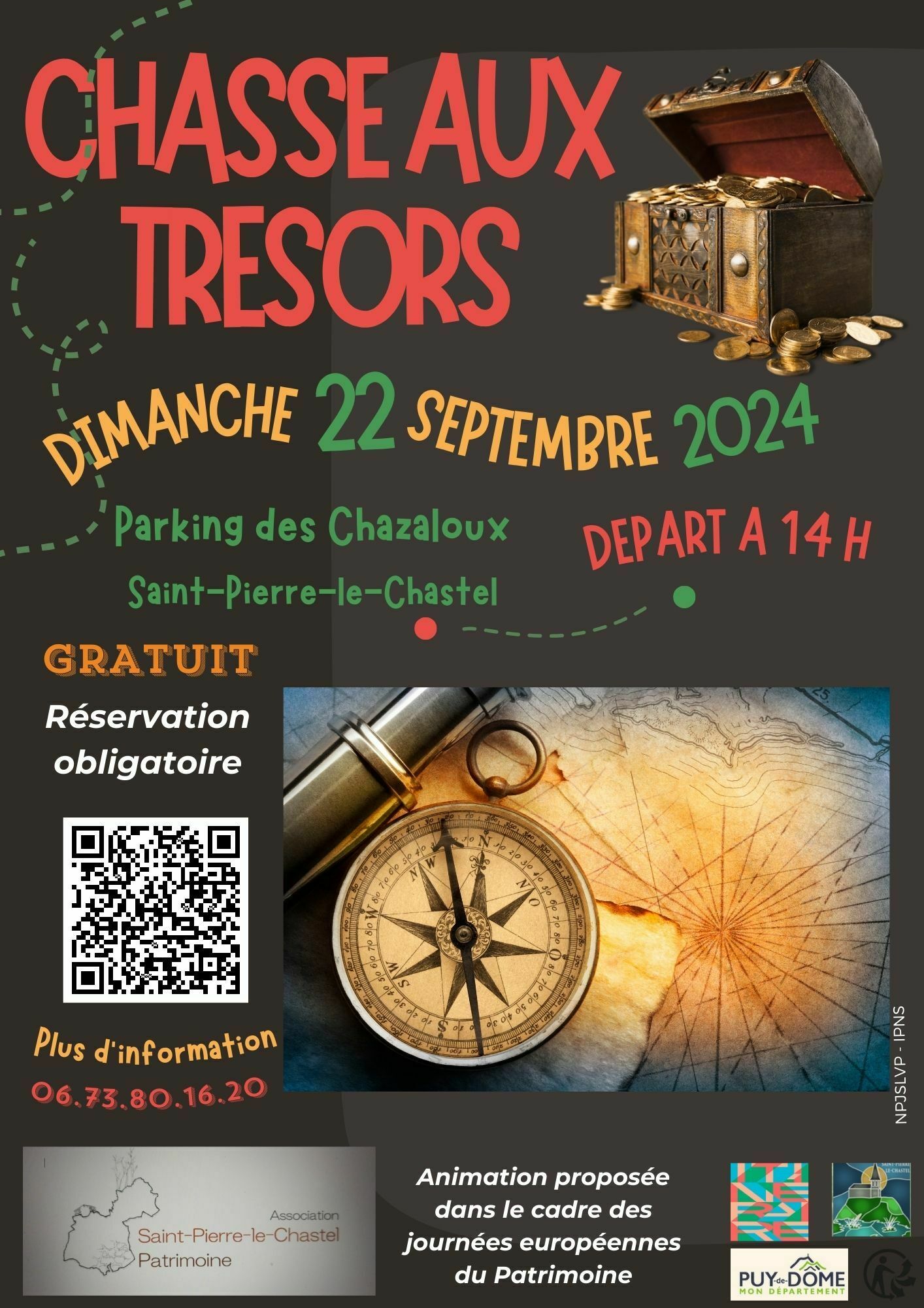 Chasse aux trésors du Patrimoine Le 22 sept 2024