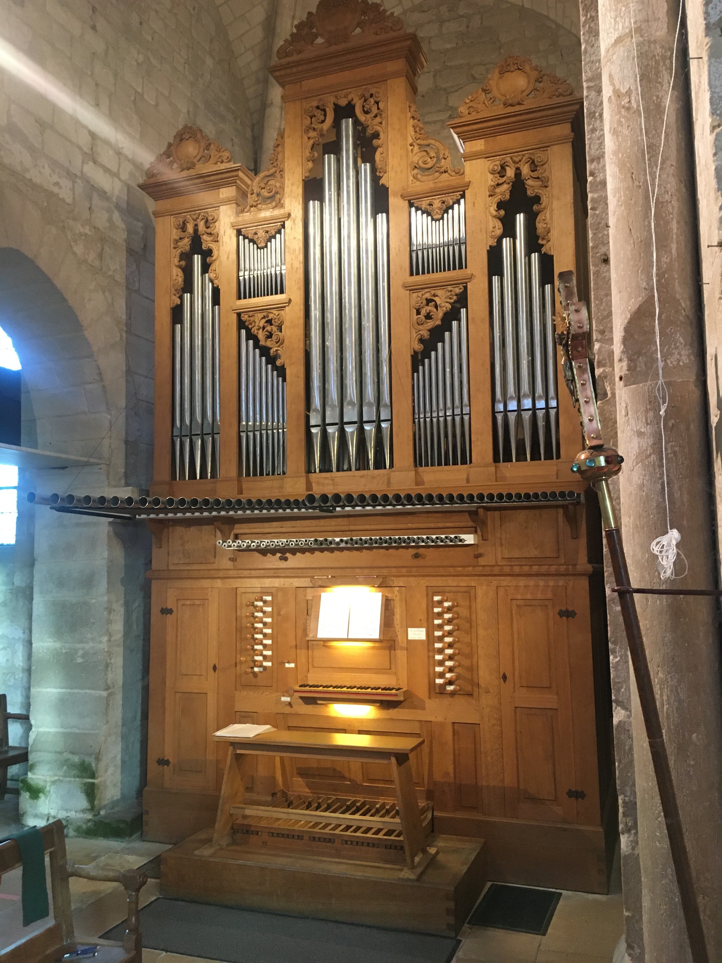 Visitez une église et son orgue baroque Du 21 au 22 sept 2024