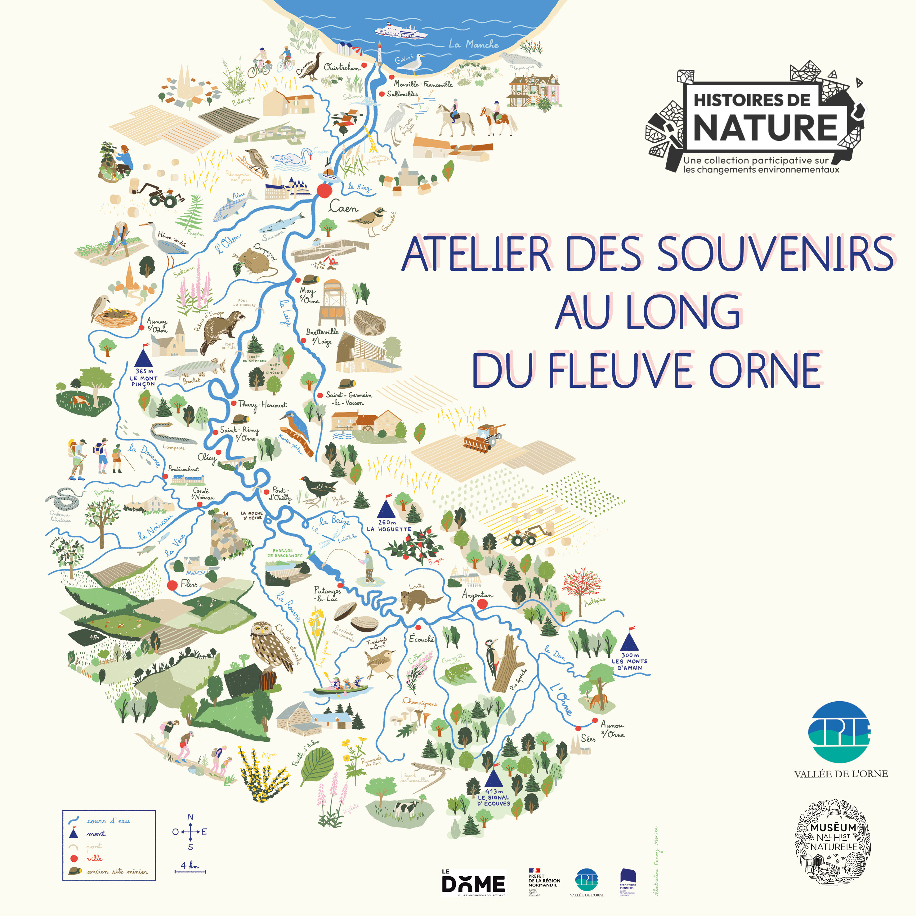 Atelier : histoires de nature "ateliers des souvenirs le long du fleuve Orne"