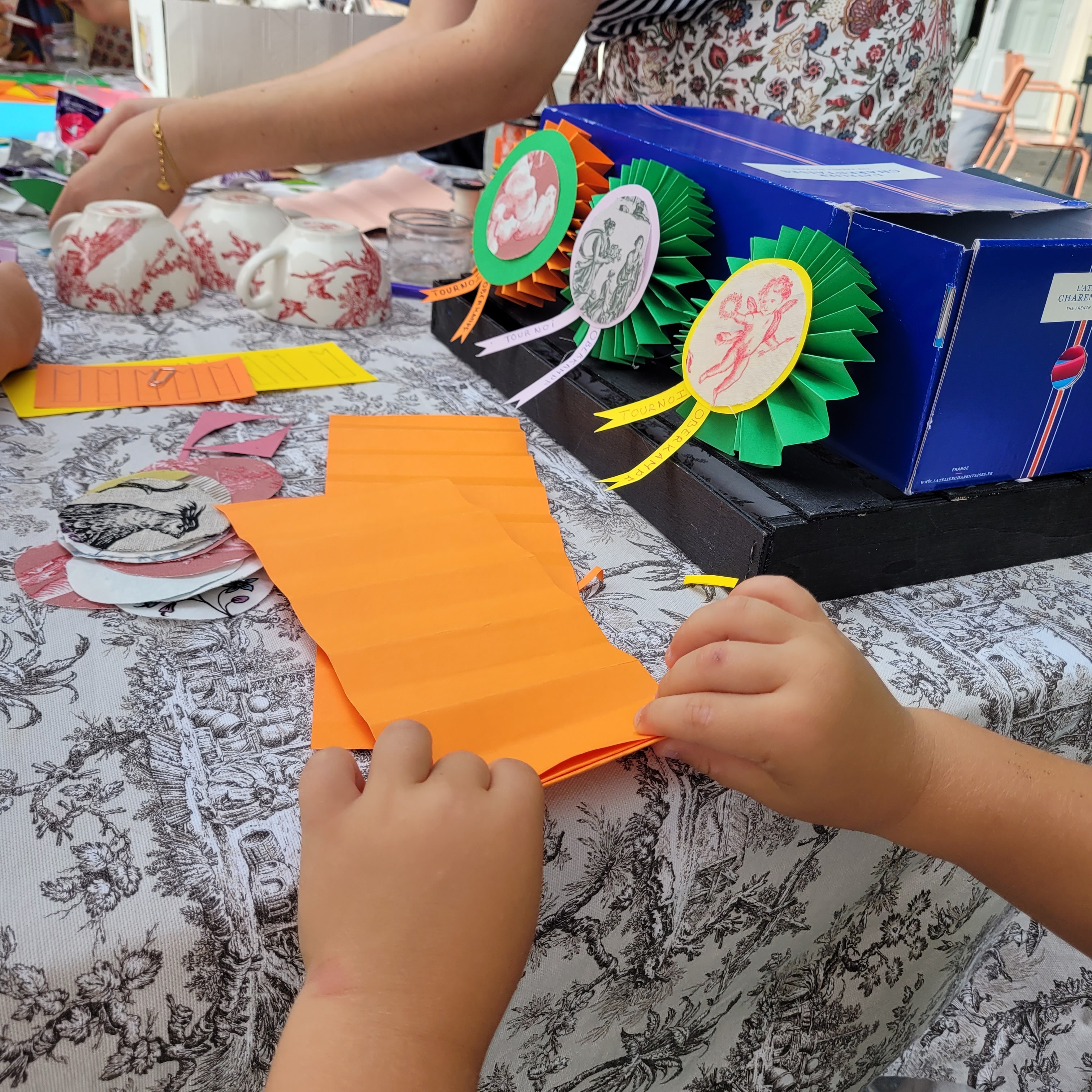 Jeux hippiques en famille