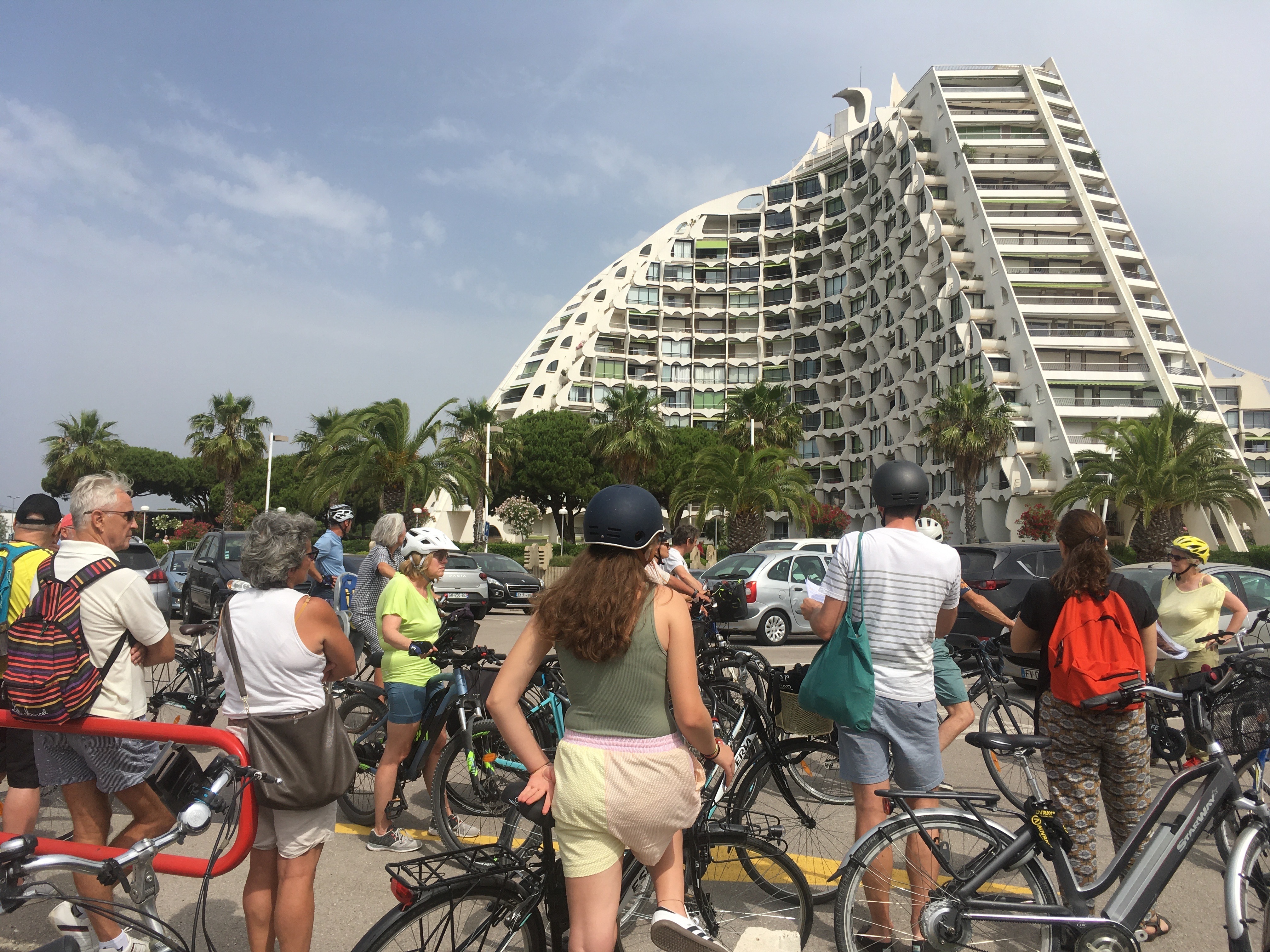 Balade urbaine et architecturale à vélo à La Grande-Motte : « Le chemin des oiseaux »