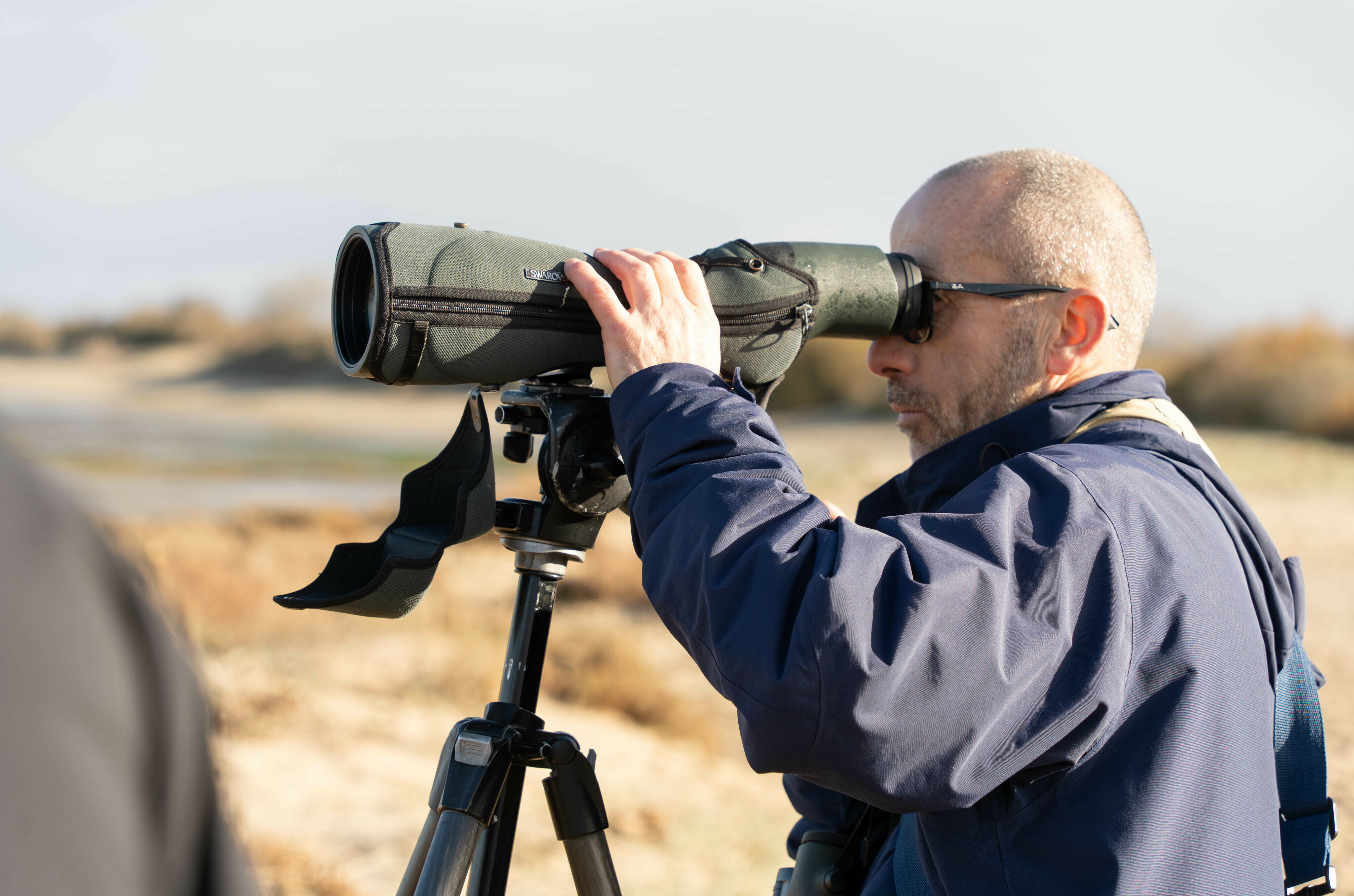 Accueil naturaliste sur le sentier du littoral, à la pointe du Teich