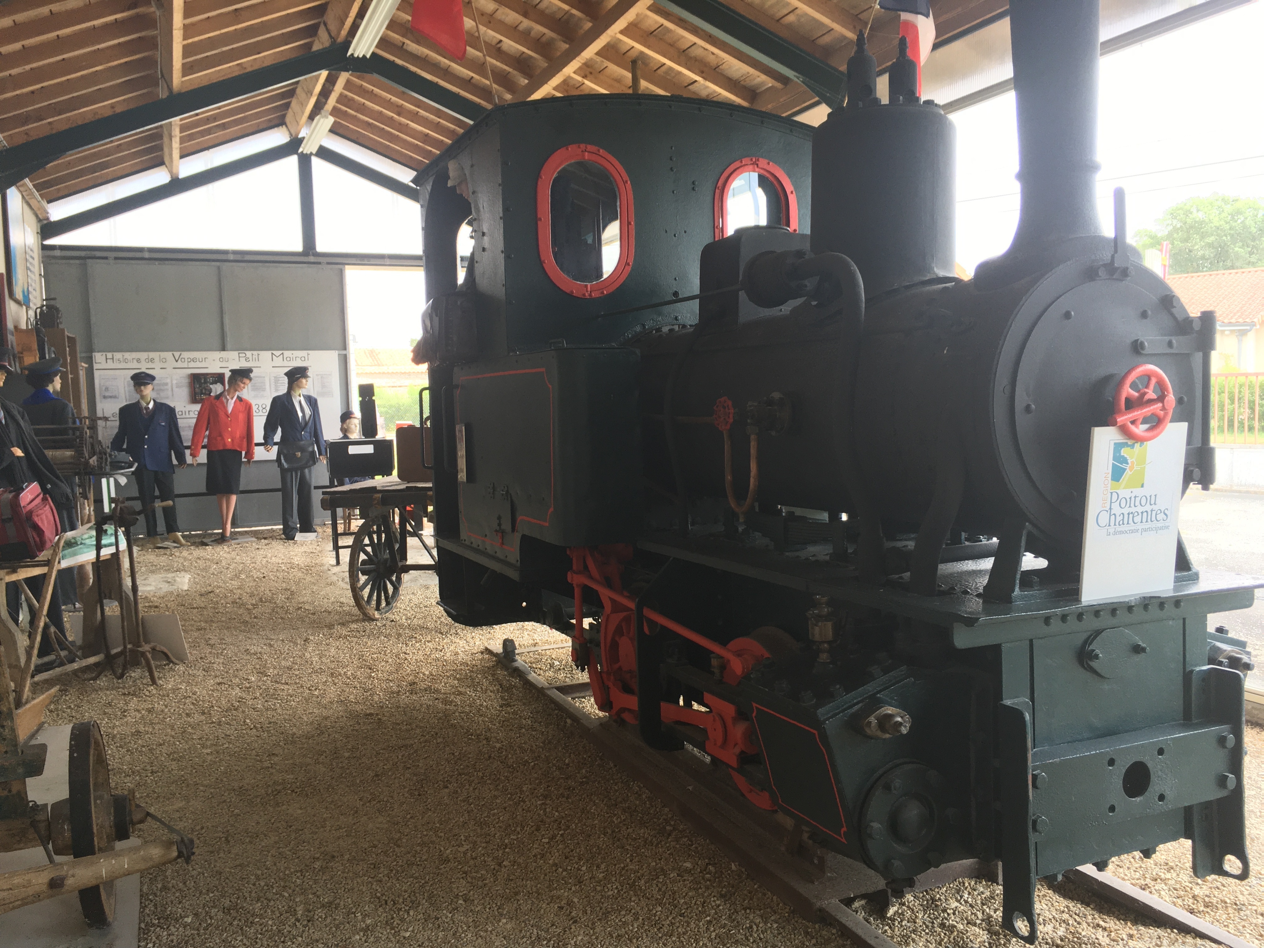 Visite libre du musée de la gare Le 22 sept 2024