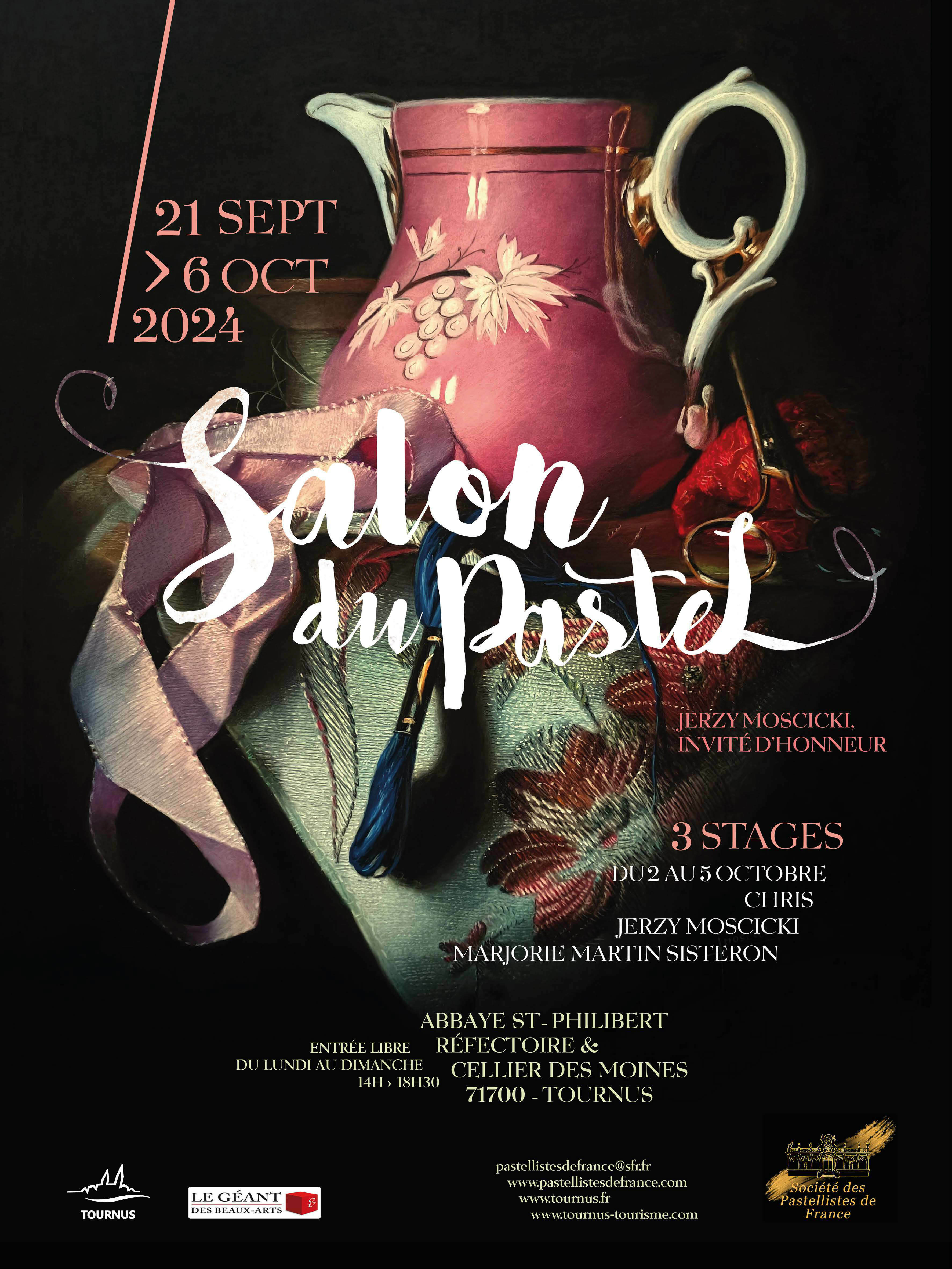 Salon international des pastellistes de France Du 21 au 22 sept 2024