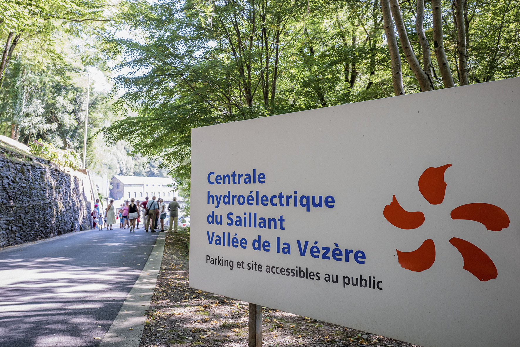 Visite guidée du barrage du Saillant