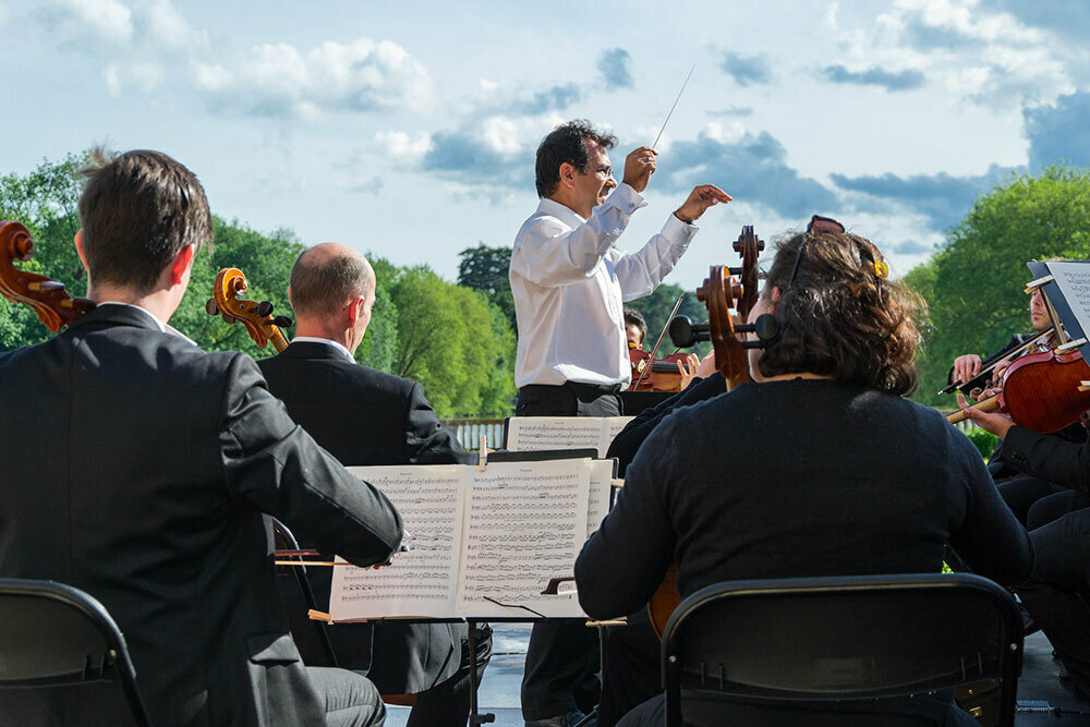 Concert à la villa