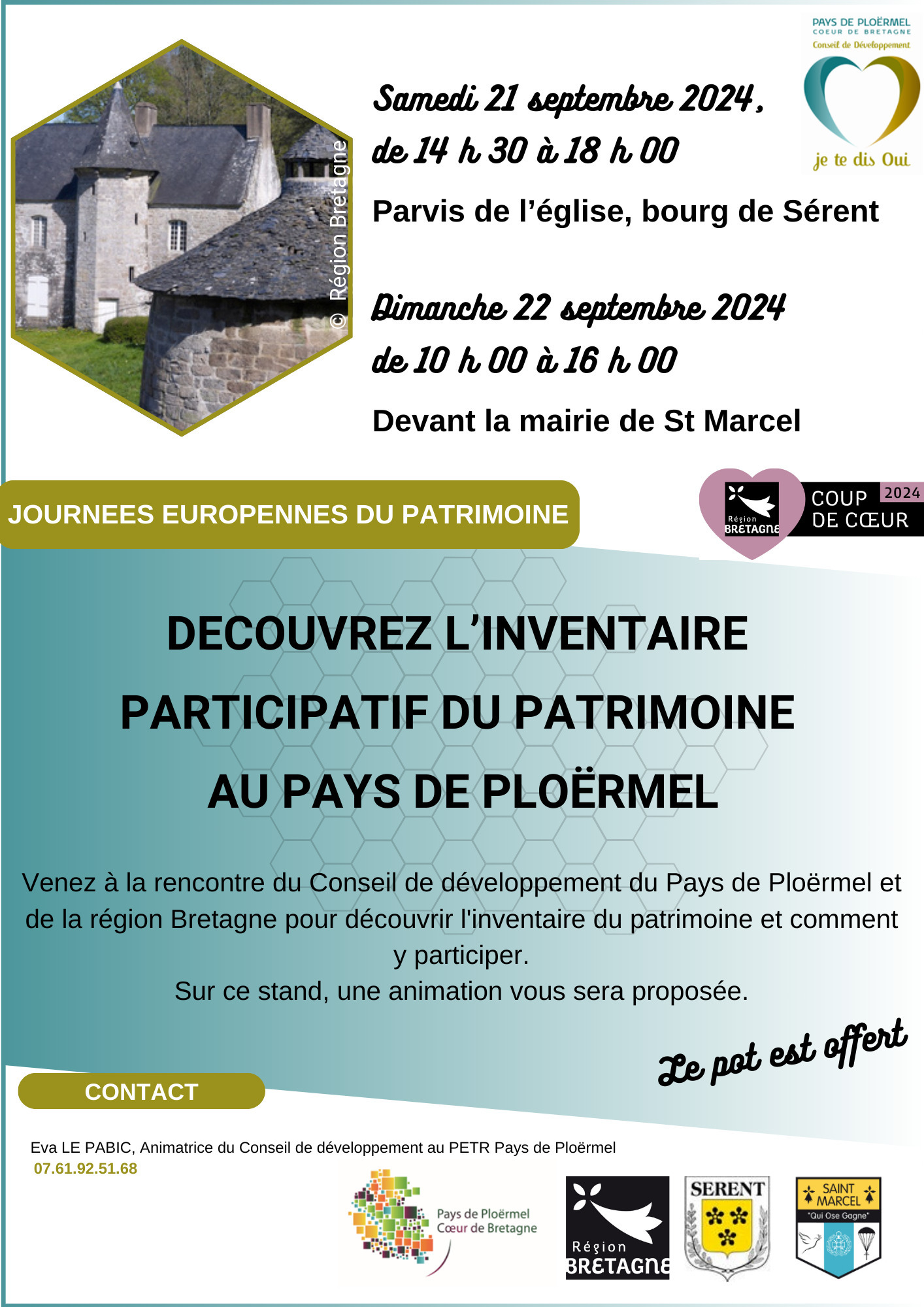 Stand Inventaire Participatif du Patrimoine - Pays de Ploërmel