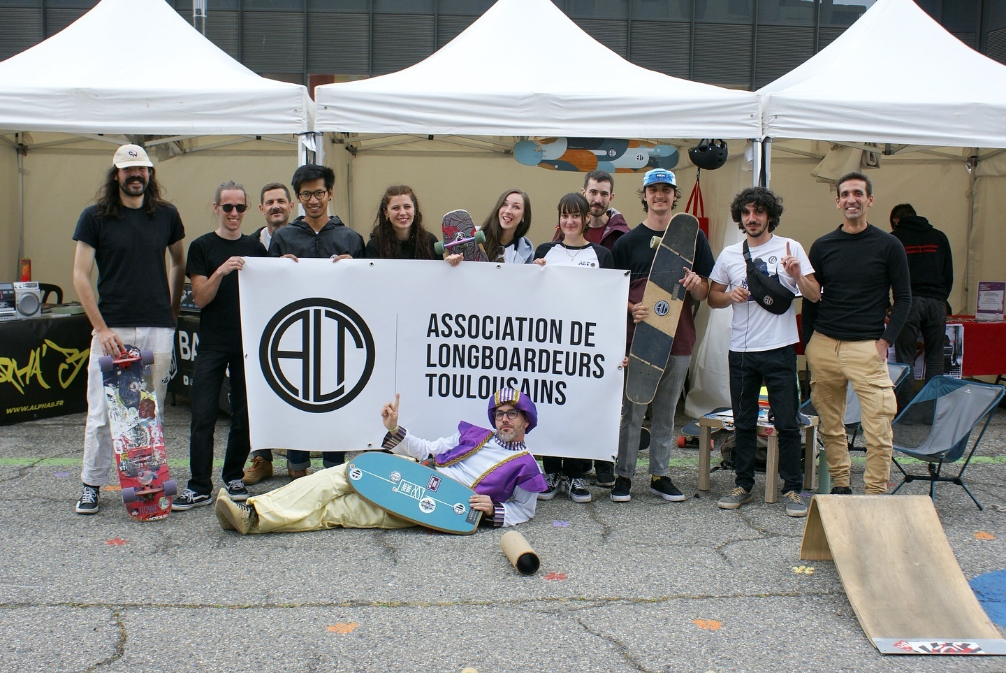 Démonstrations et ateliers longboard et longboard dancing à la Caserne