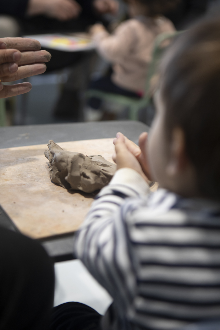 Mini relief - atelier créatif en famille (enfants de 2 à 4 ans)