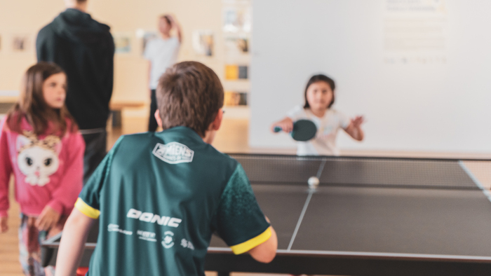 Méga-défi ping-pong de la Maison de la Culture