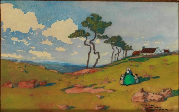 Ernest Guérin (1887-1952), peintre et enlumineur breton