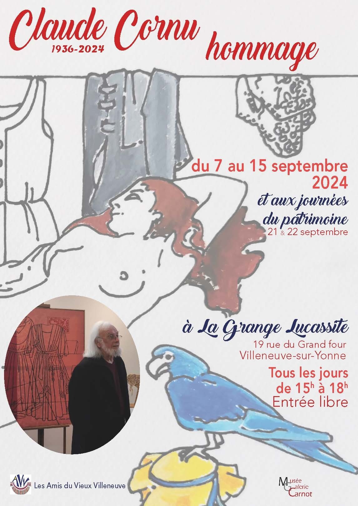 Exposition « Claude Cornu, hommage »