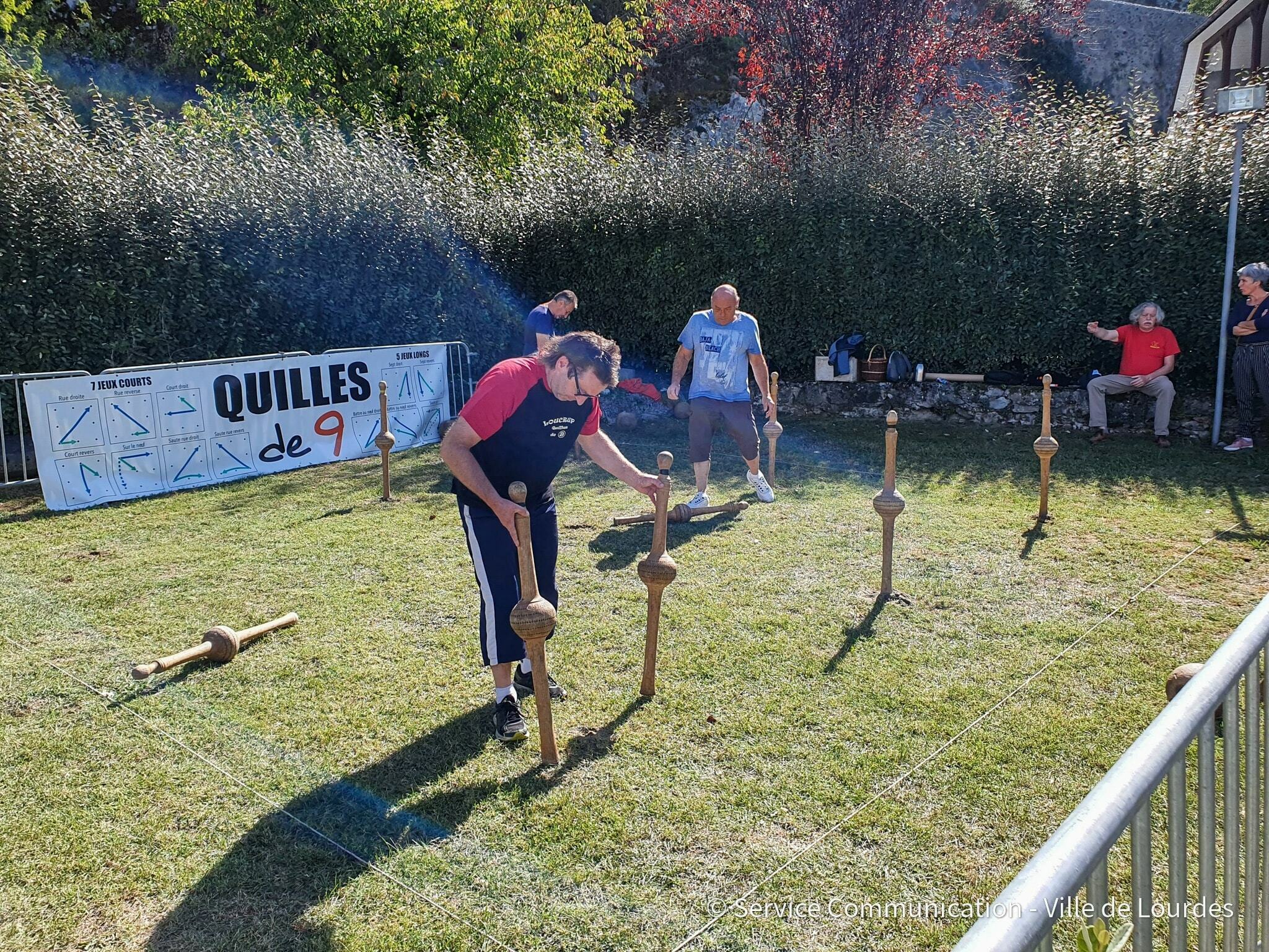 Atelier : jeu de quilles de neuf