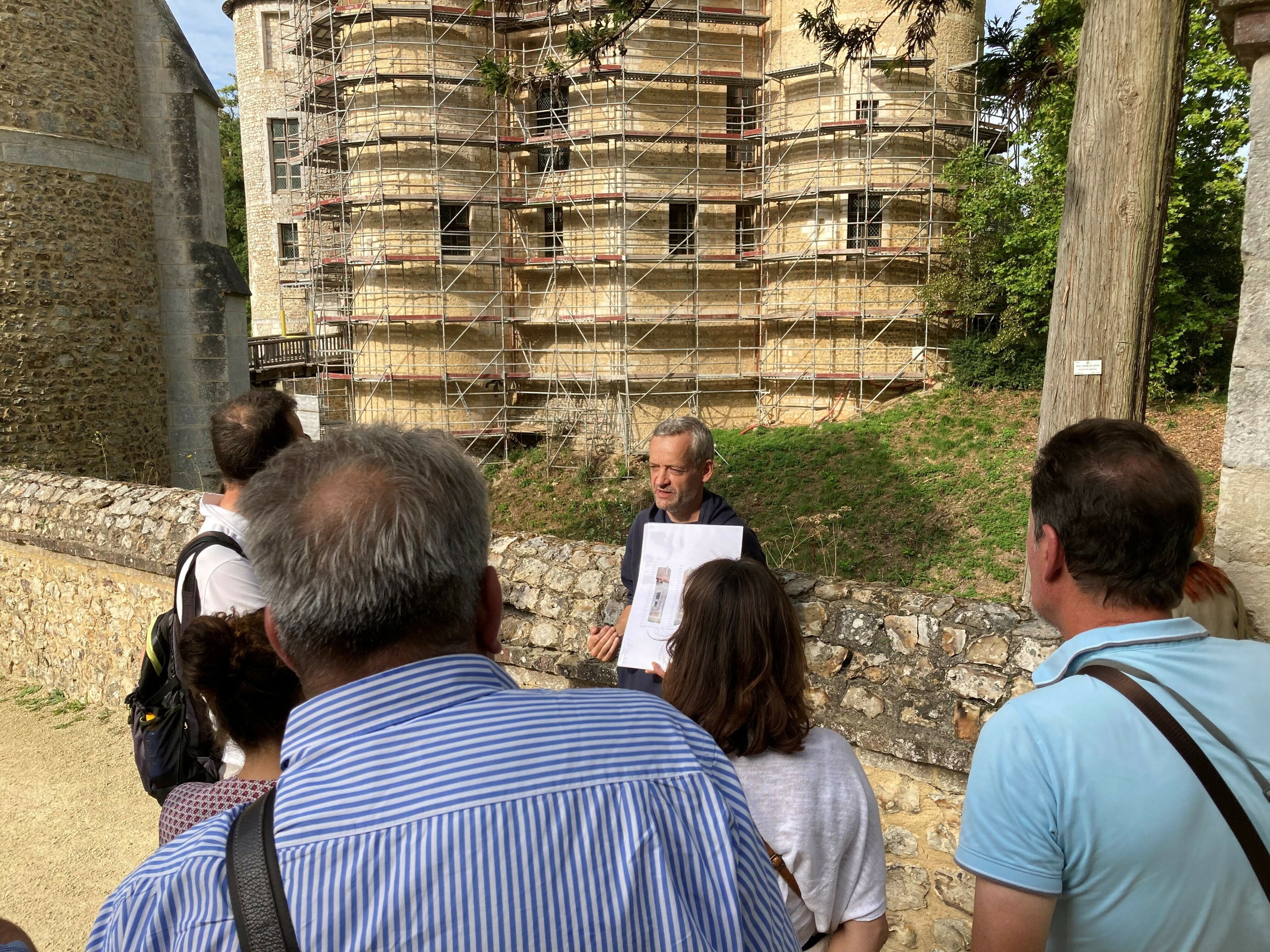 Visite guidée : derrière les bâches... Le 21 sept 2024