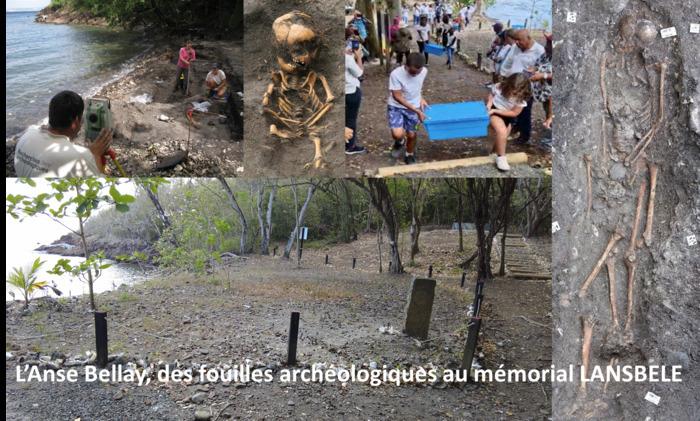 L’Anse Bellay, des fouilles archéologiques au mémorial LANSBELE