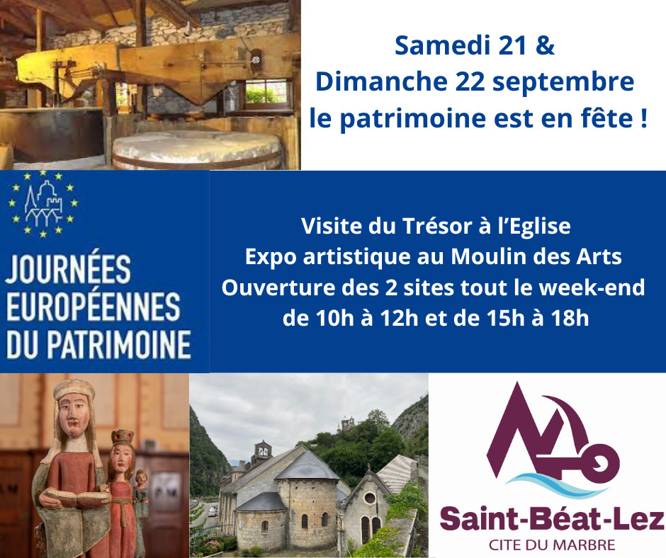 Visite du moulin avec une exposition éphémère et visite du Trésor de l