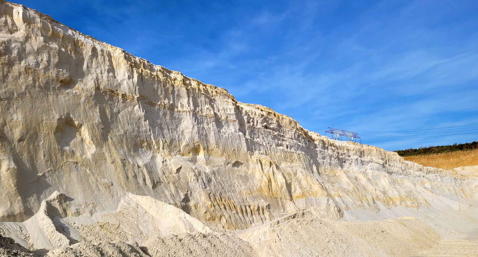 Visite de la Carrière du Déluge à Marcoussis