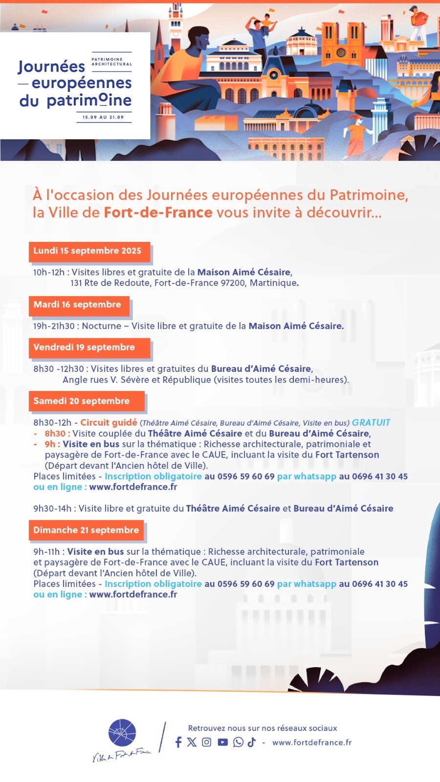 Visite libre du Bureau d'Aimé Césaire