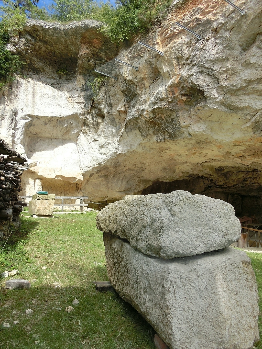 Visite des carrières de la Lie