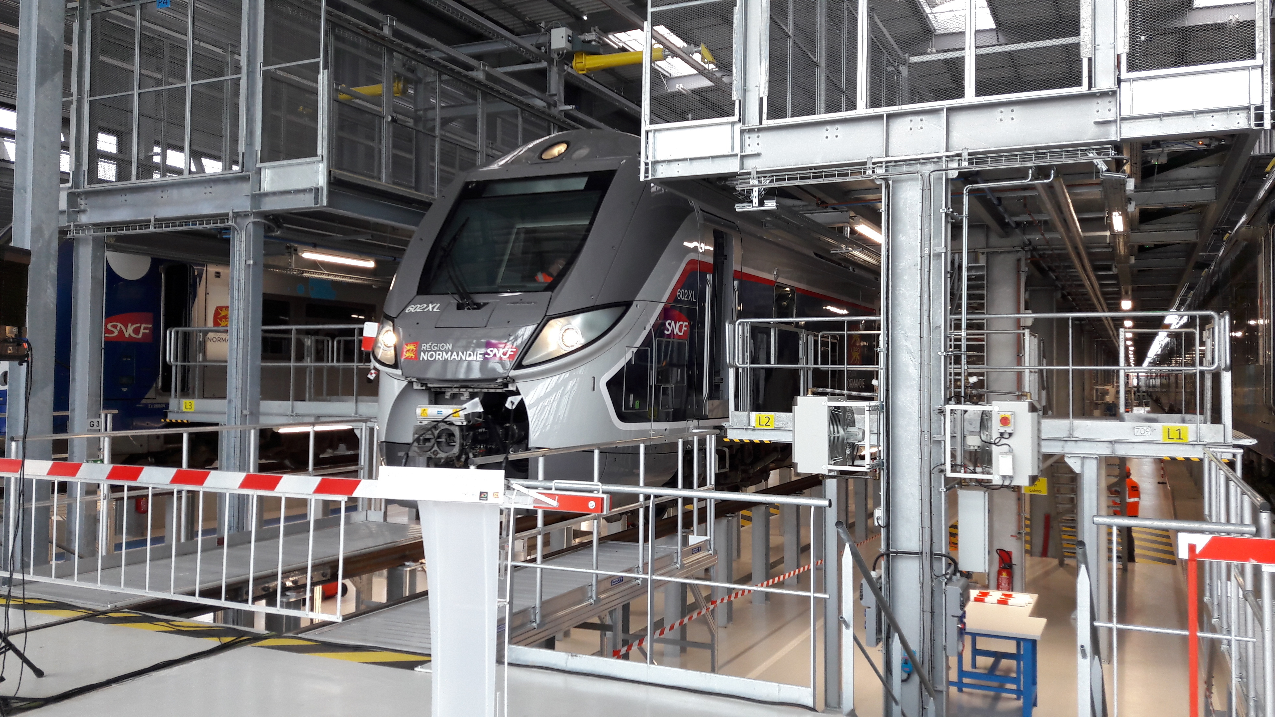 Visite guidée du technicentre SNCF des lignes normandes Le 21 sept 2024