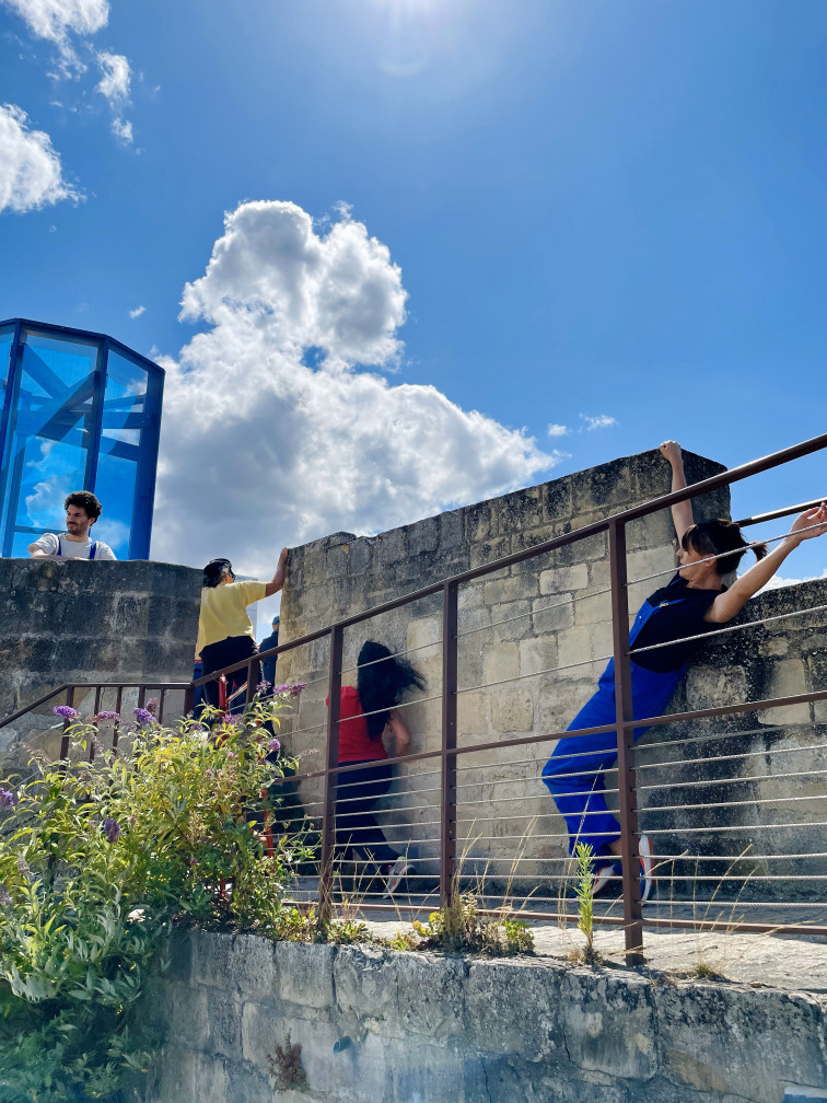 Atelier dansé : le patrimoine mène la danse