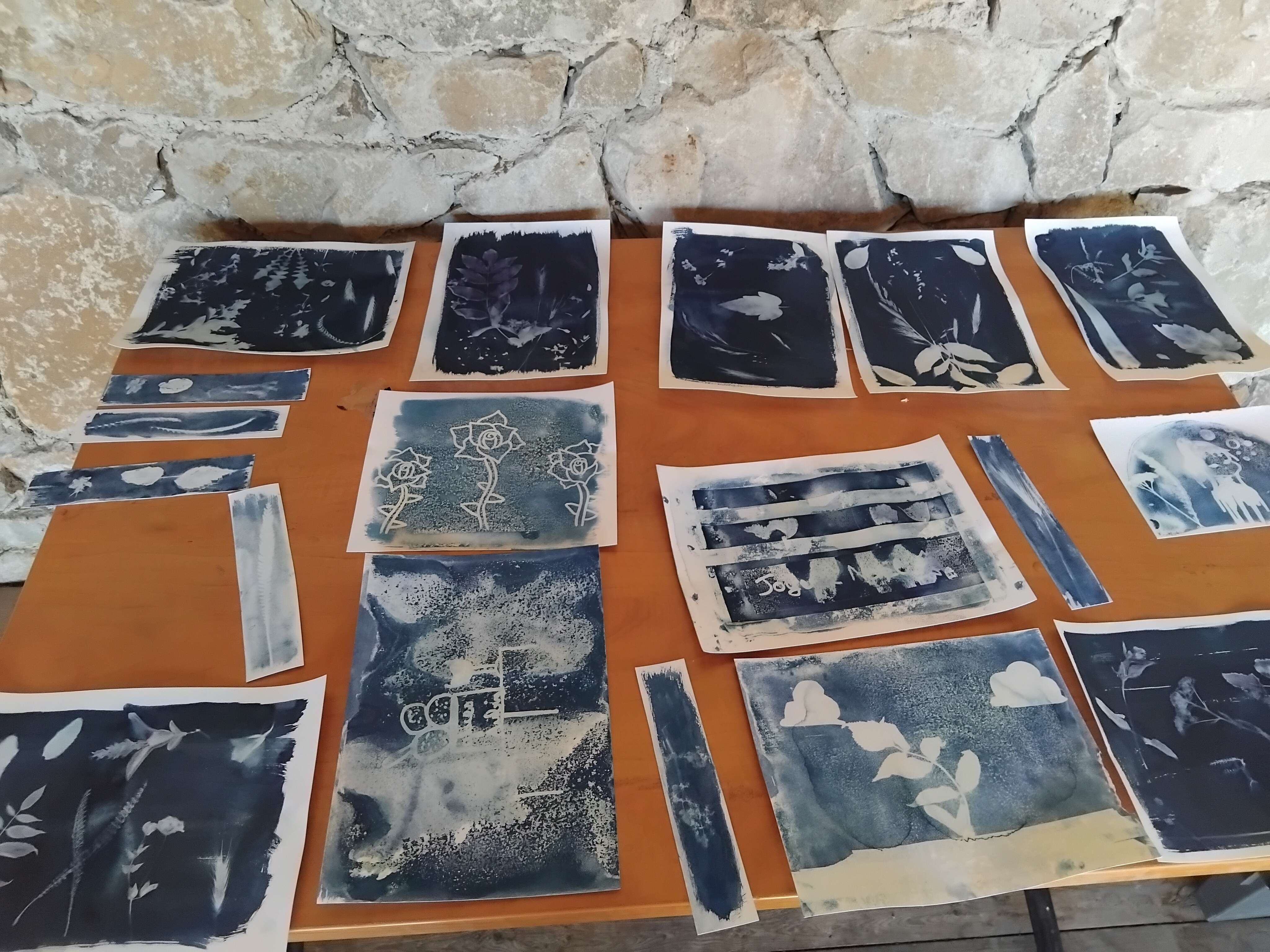 Atelier cyanotype Le 22 sept 2024