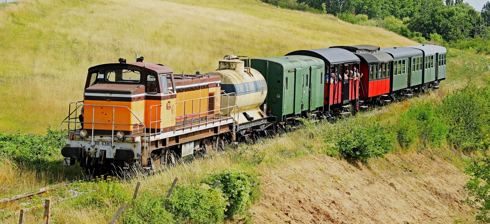 Circuit : balade guidée en train historique vers Breuilpont Du 21 au 22 sept 2024