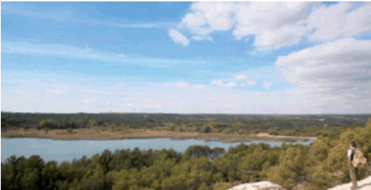 Bassin du Réaltor, immersion en zone aquatique