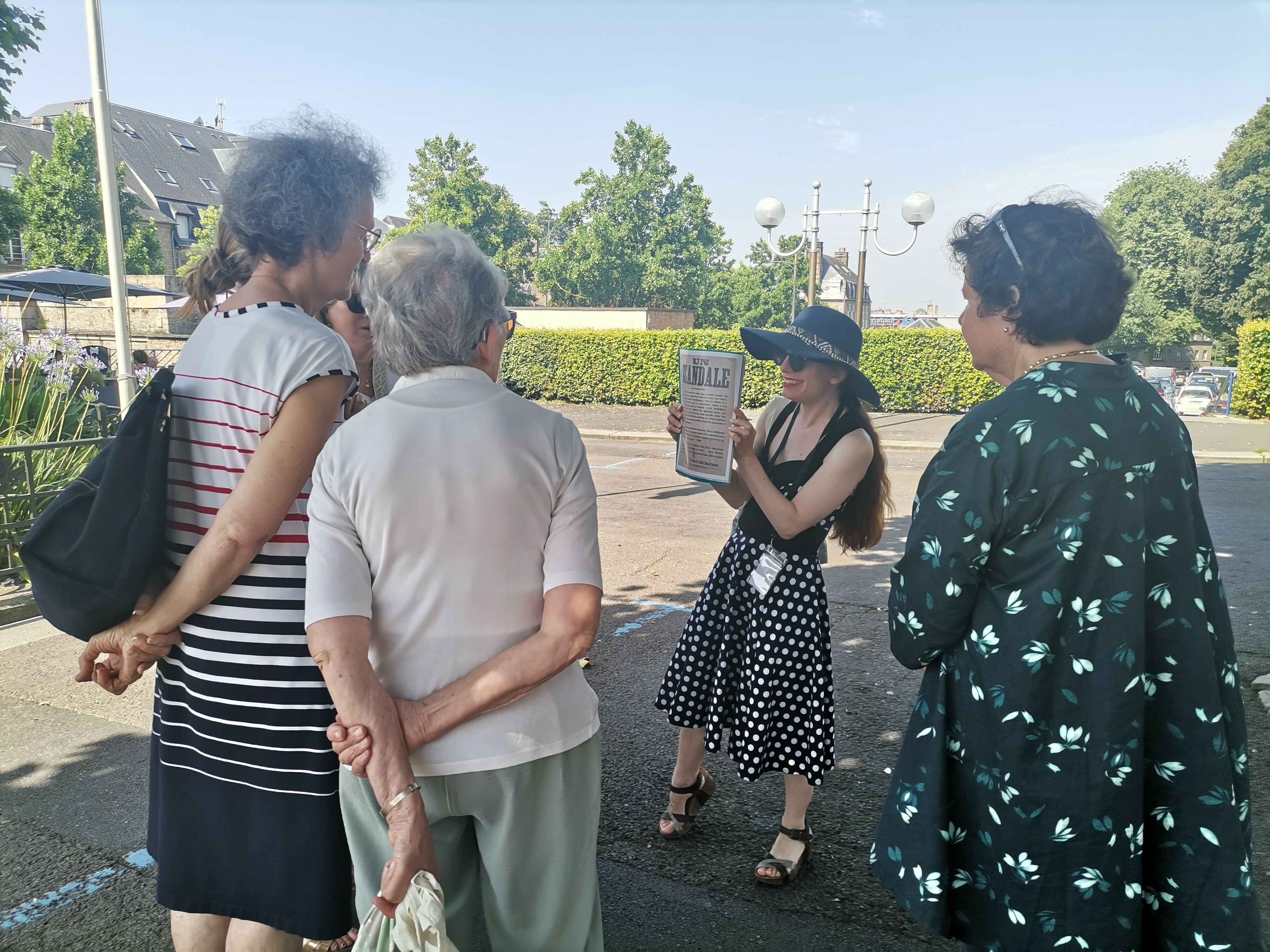 Visite guidée de la ville au gré des carnets d