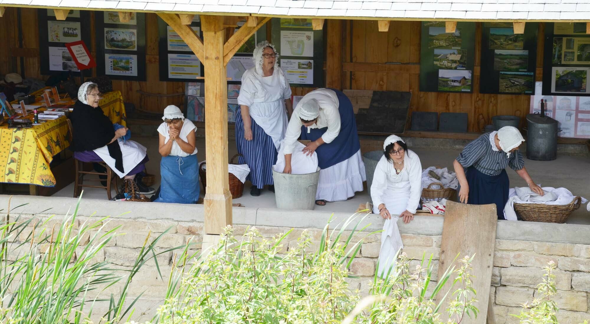 Animations et visites guidées du lavoir-abreuvoir de Montépin Du 21 au 22 sept 2024