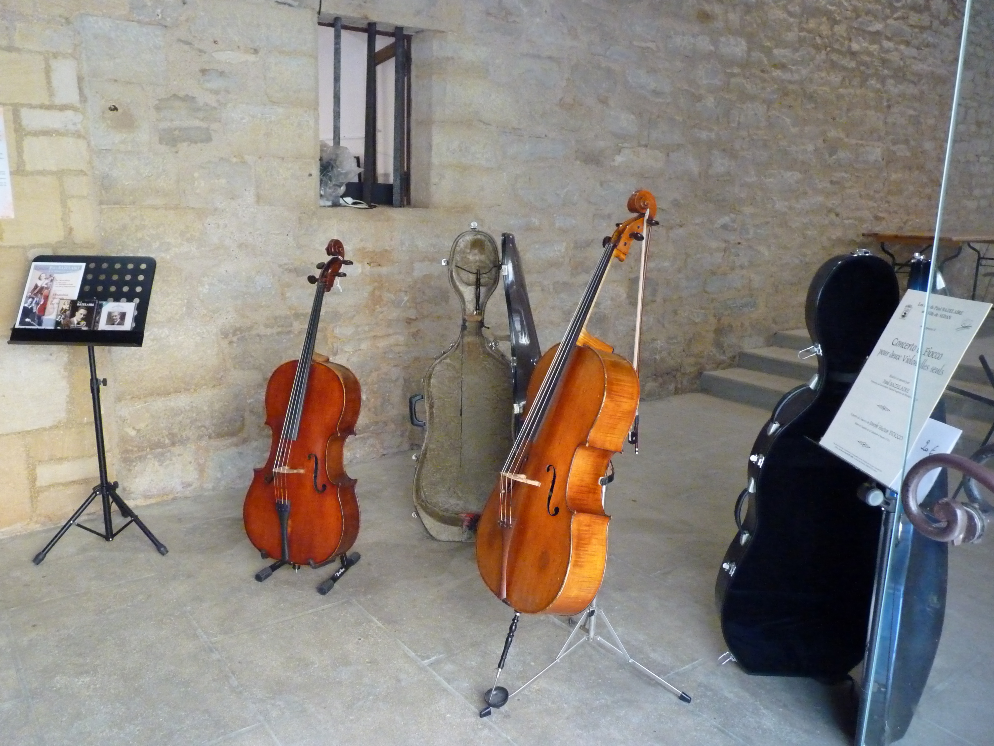 Exposition "Paul Bazelaire, violoncelliste sedanais" Du 21 au 22 sept 2024