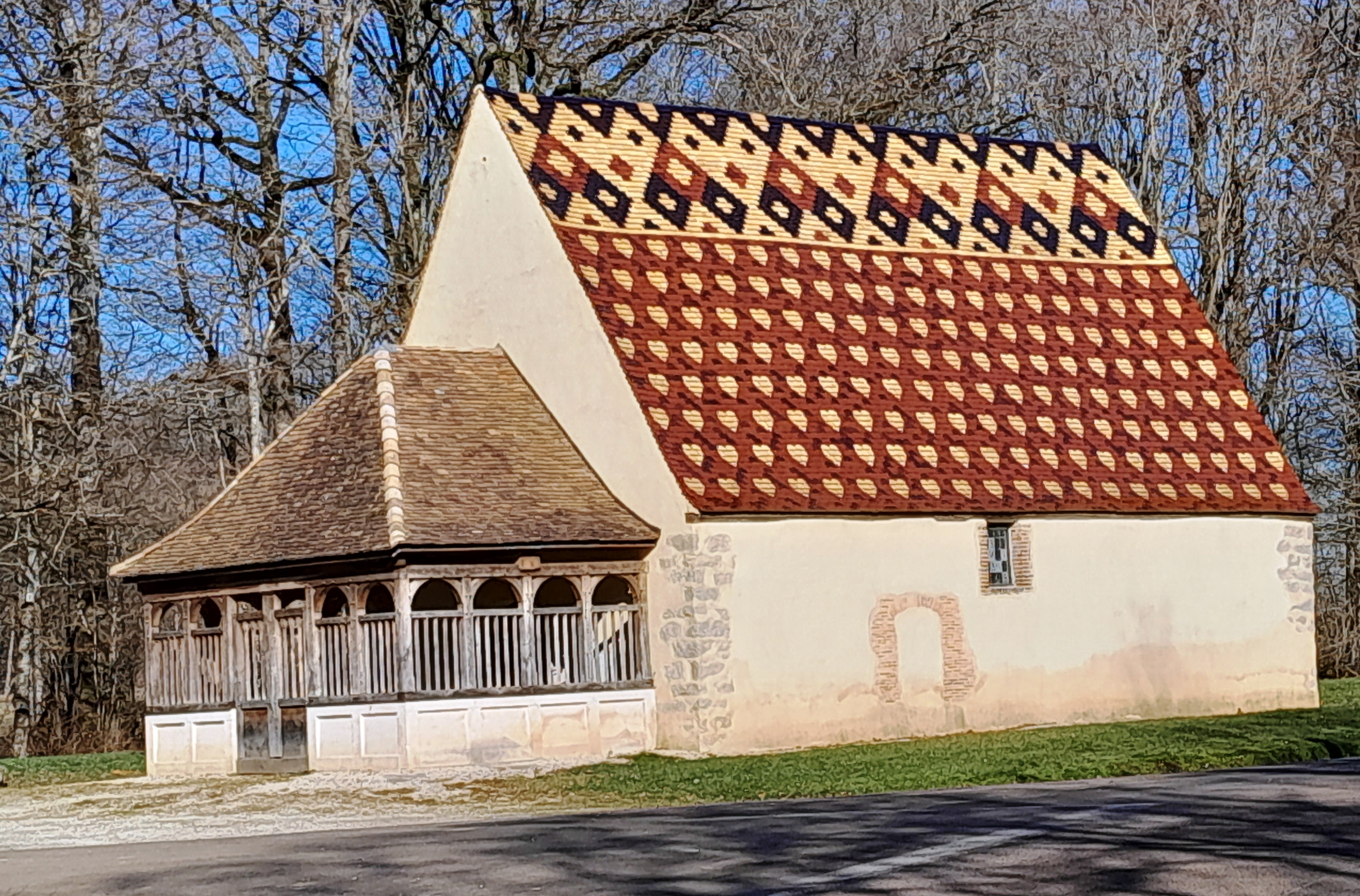 Visite de la chapelle Saint-Léonard, sur les pas des GI américains en 1944