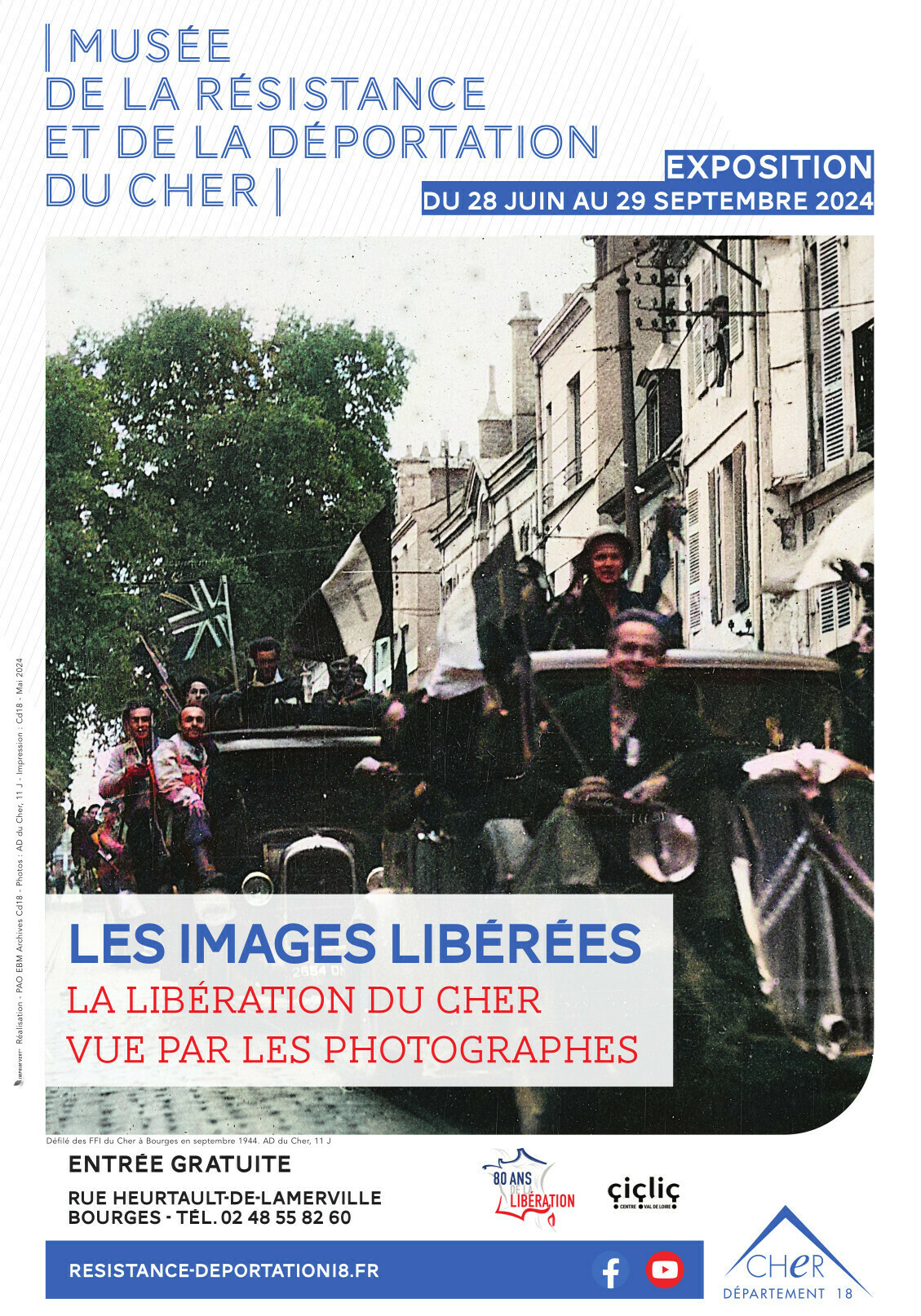 Exposition temporaire : « Les images libérées.... Du 21 au 22 sept 2024